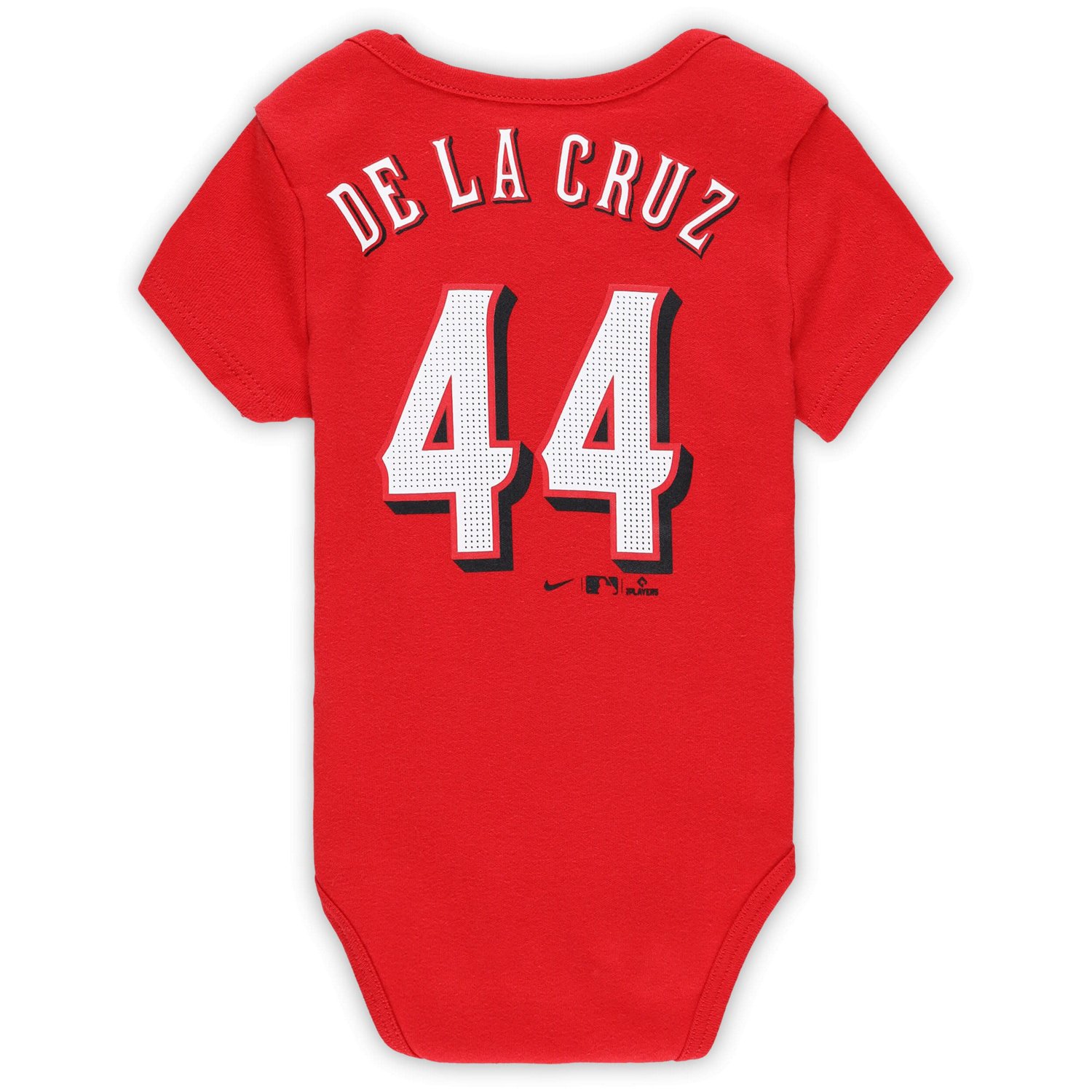 Newborn  Infant Nike Elly De La Cruz Cincinnati s Fuse Name  Number Bodysuit - view number 3
