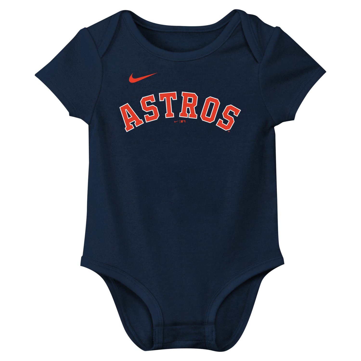 Newborn  Infant Nike Jose Altuve Houston Astros Fuse Name  Number Bodysuit                                                       - view number 2