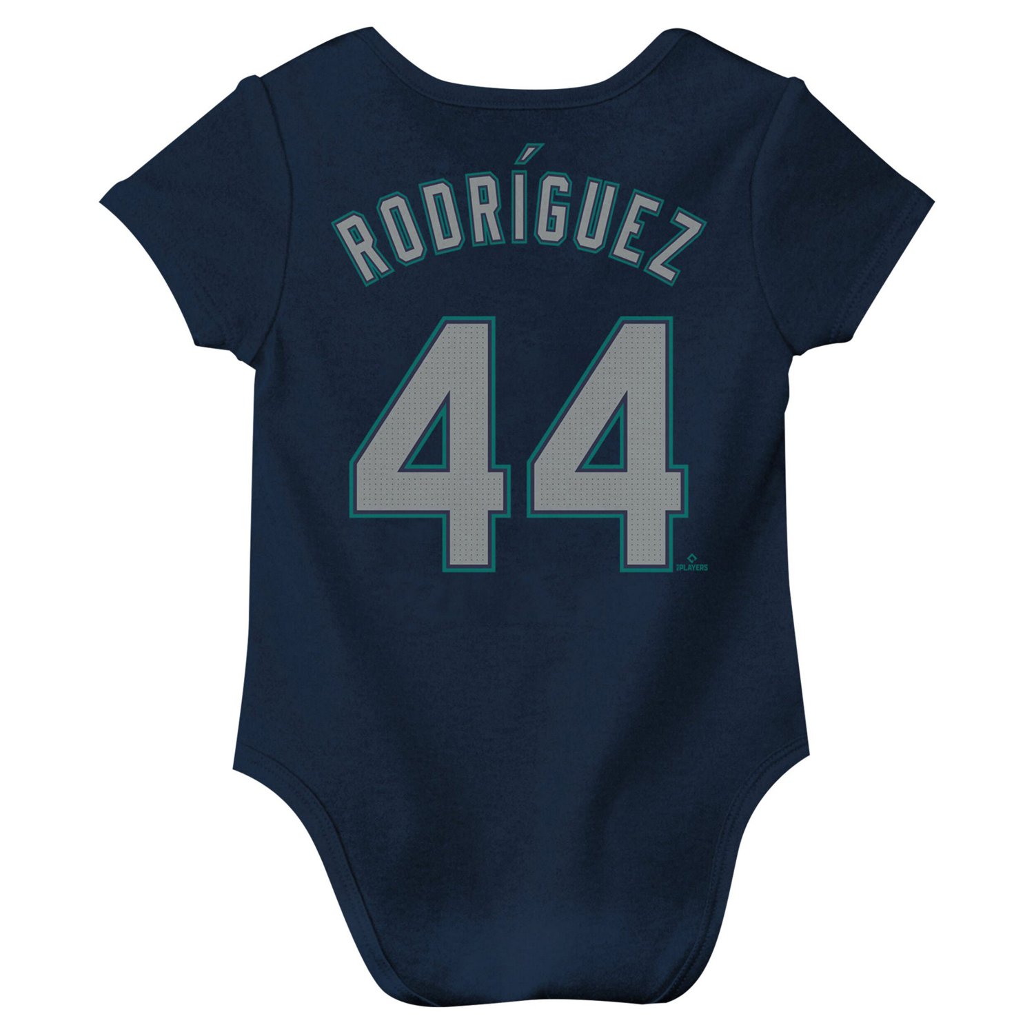 Newborn  Infant Nike Julio Rodrguez Seattle Mariners Fuse Name  Number Bodysuit - view number 3