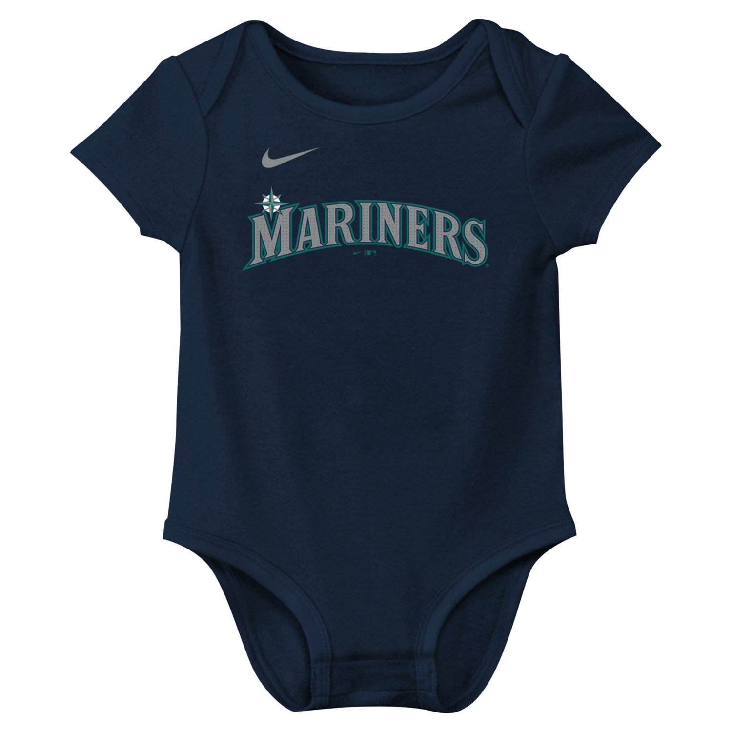 Newborn  Infant Nike Julio Rodrguez Seattle Mariners Fuse Name  Number Bodysuit - view number 2