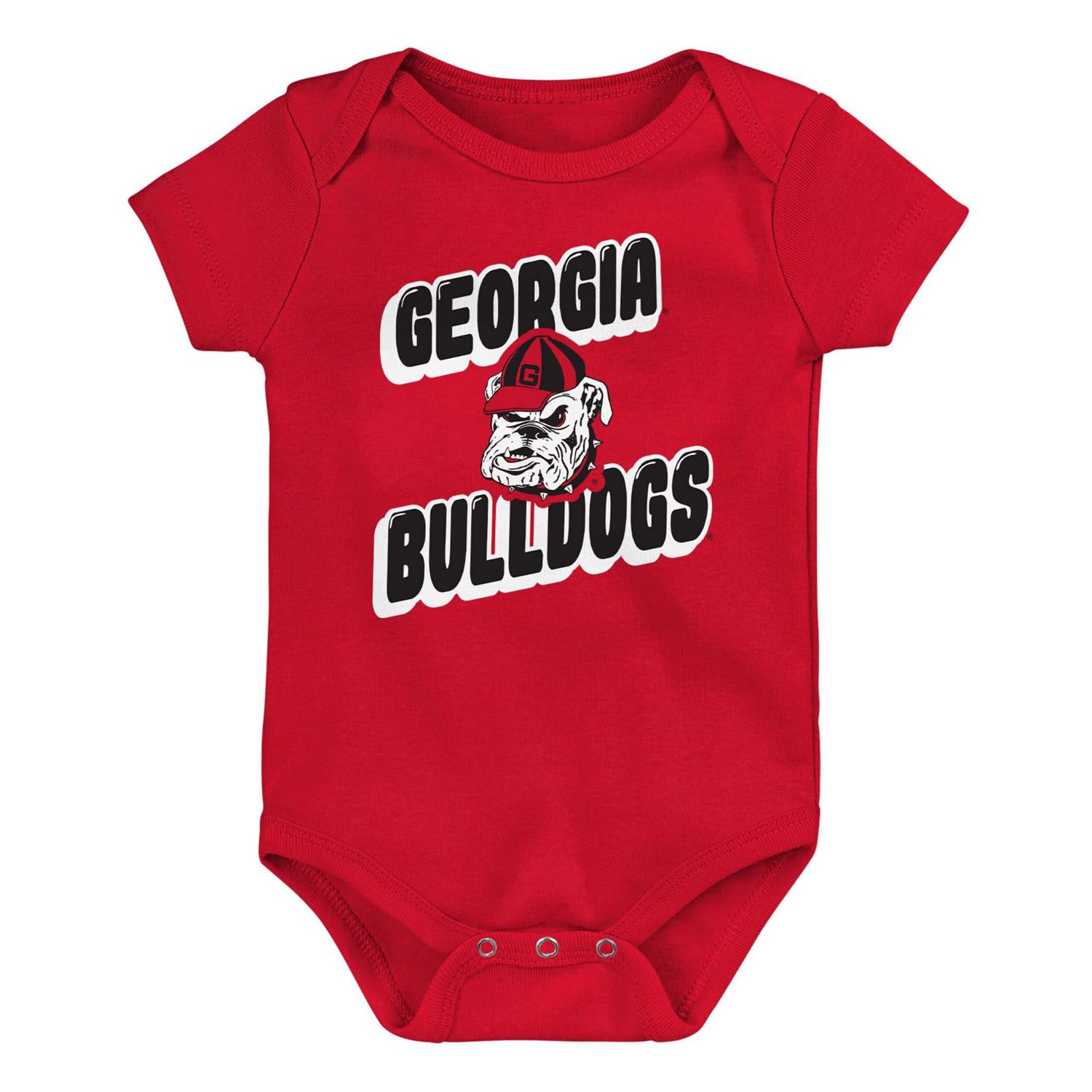 Newborn Georgia Bulldogs Sunday Comics 3-Pack Bodysuit Set - view number 2