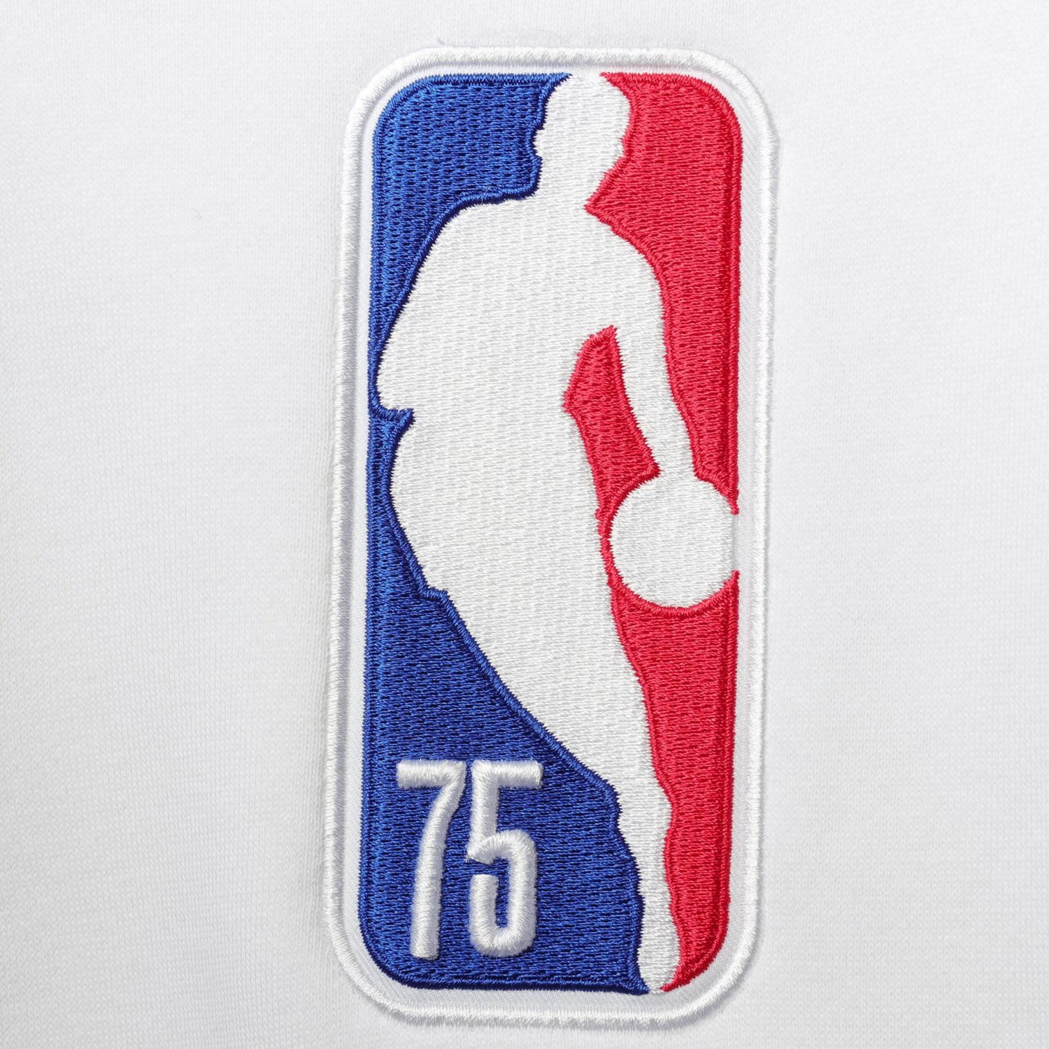 Nike /Blue NBA Team 31 75th Anniversary Courtside Fleece Half-Zip Hoodie                                                         - view number 3