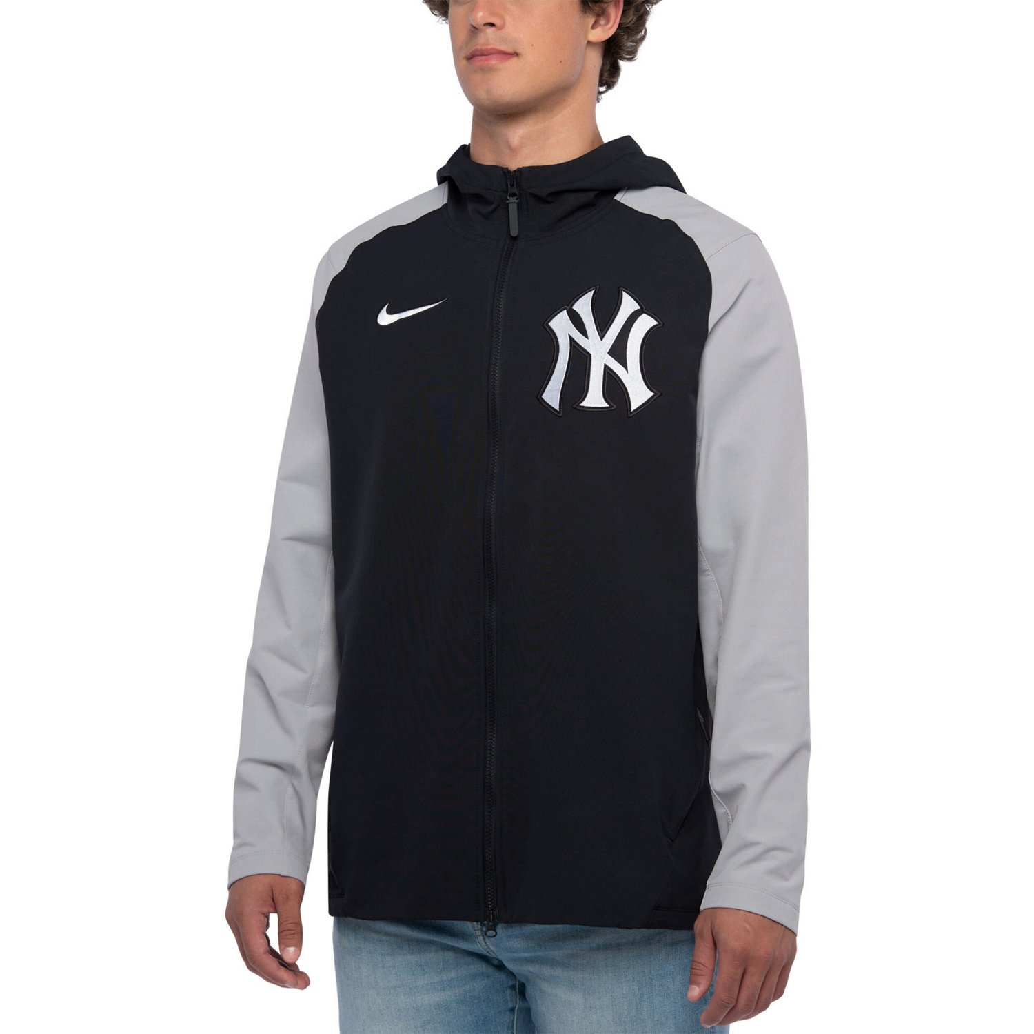 New york yankees full zip hoodie hotsell