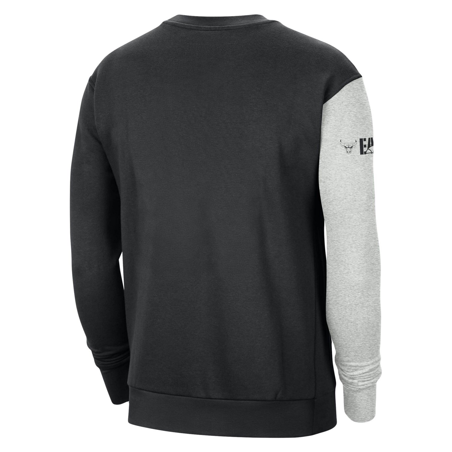 Nike /Heather Gray Chicago Bulls Courtside Versus Force  Flight Pullover Sweatshirt                                              - view number 3
