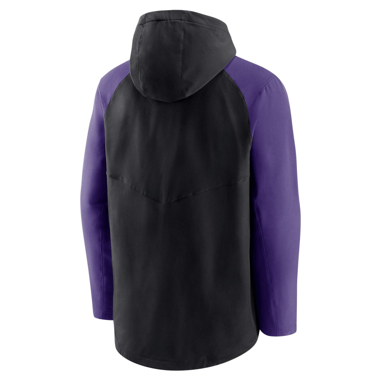 Nike /Purple Colorado Rockies Authentic Collection Performance Raglan Full-Zip Hoodie                                            - view number 3