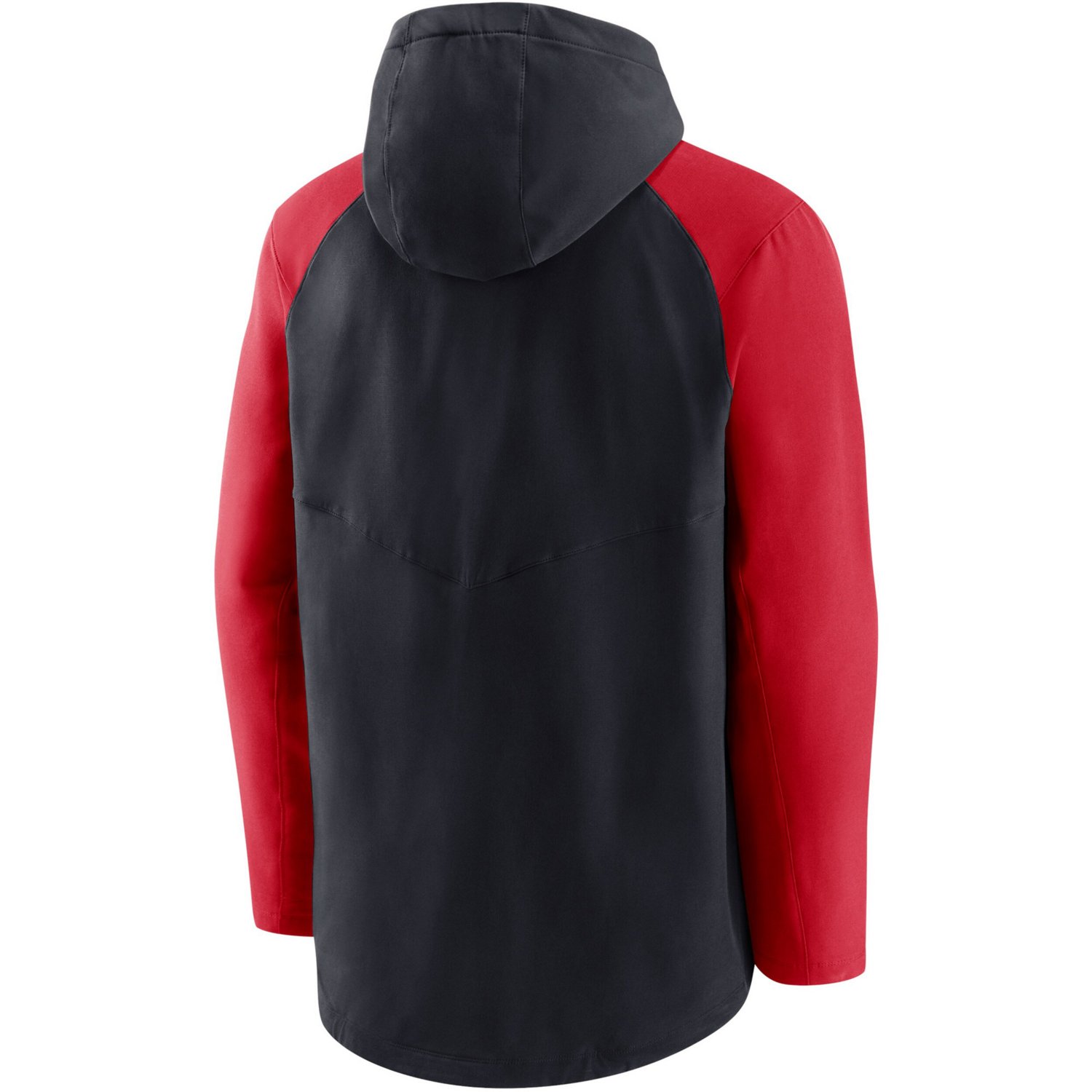 Nike /Red Cleveland Guardians Authentic Collection Performance Raglan Full-Zip Hoodie