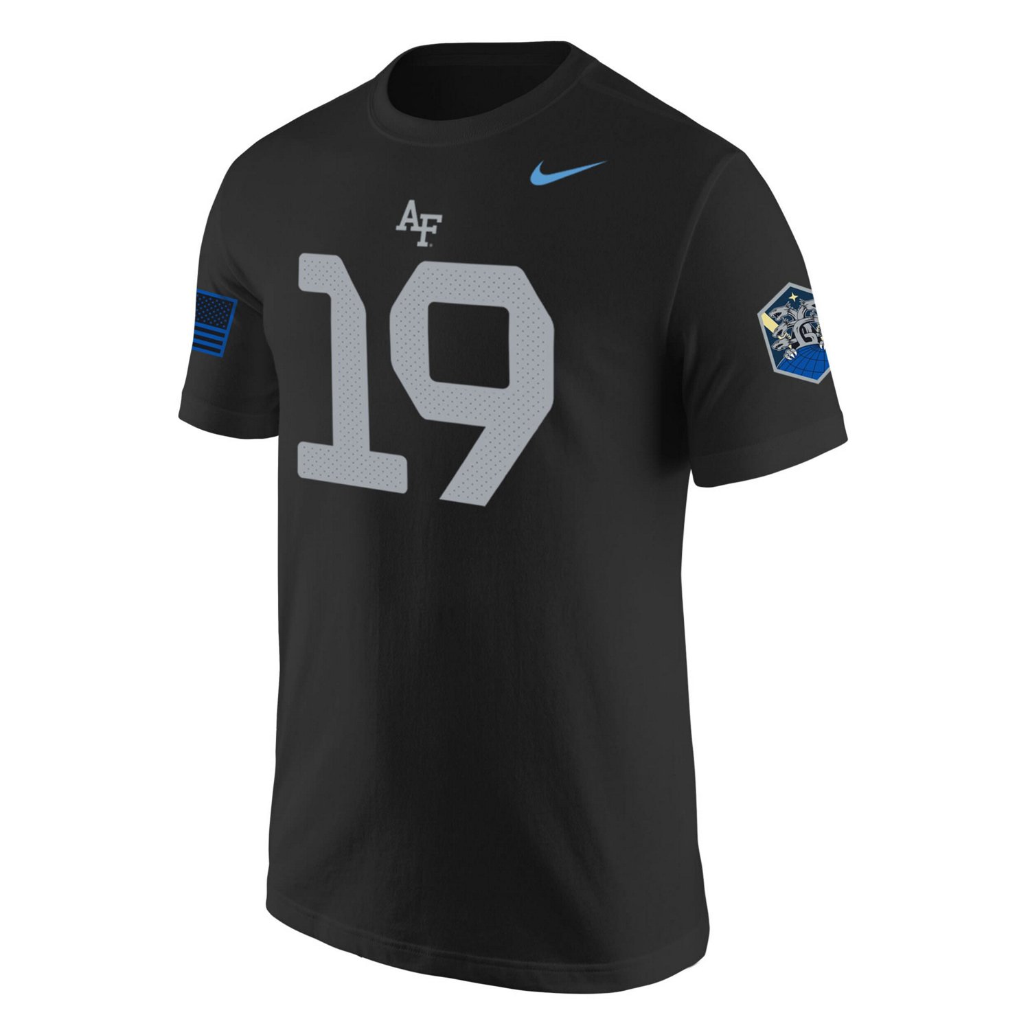 Nike 1 Air Force Falcons Space Force Rivalry Replica Jersey T-Shirt                                                              - view number 2
