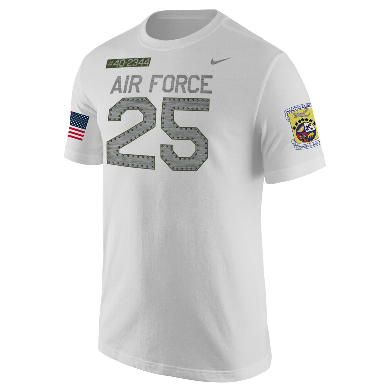 Nike Air Force Falcons Rivalry Replica Jersey T-Shirt - view number 2