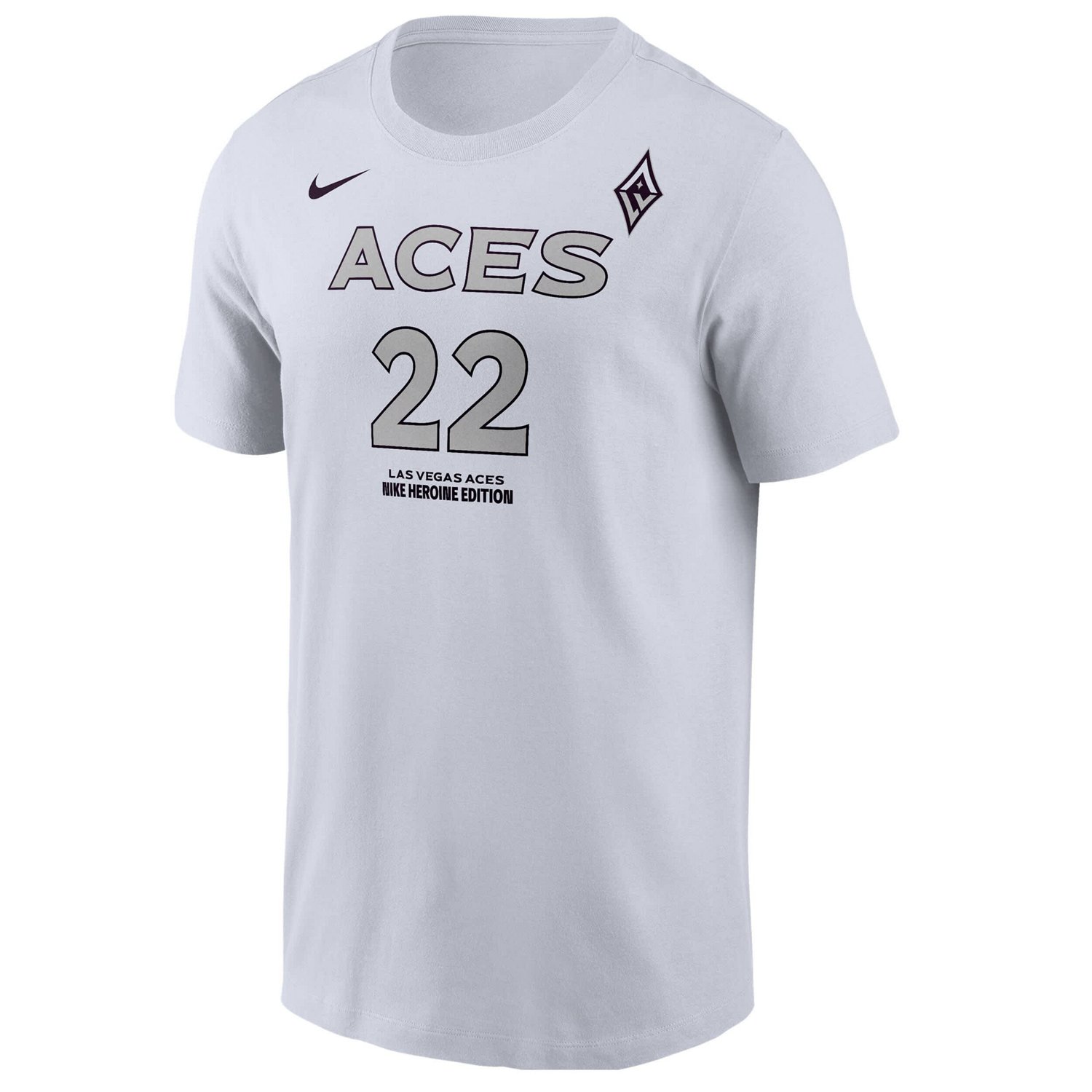 Nike A'ja Wilson Las Vegas Aces Heroine Edition Name  Number T-Shirt