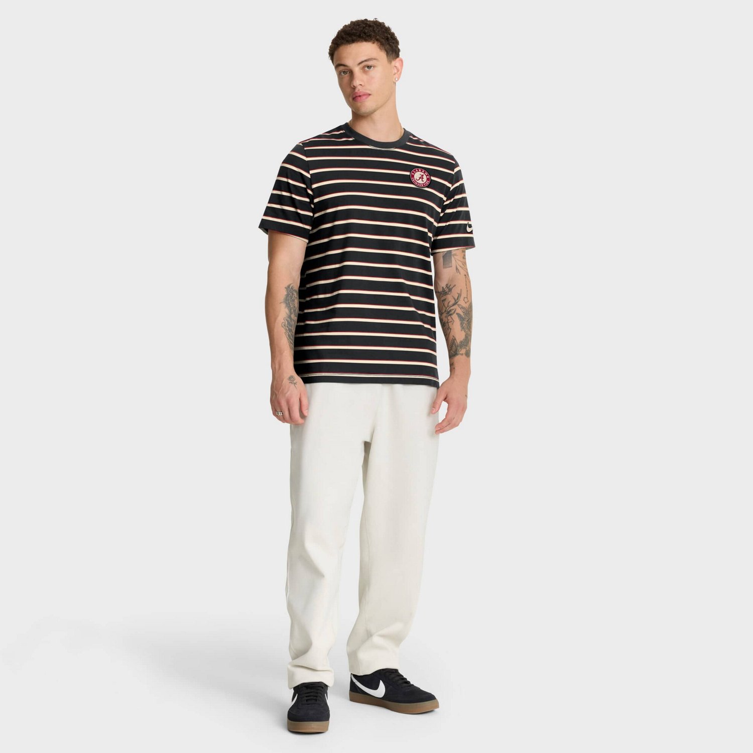 Nike Alabama Crimson Tide Athletic Prep Legacy Summit Stripe T-Shirt - view number 3