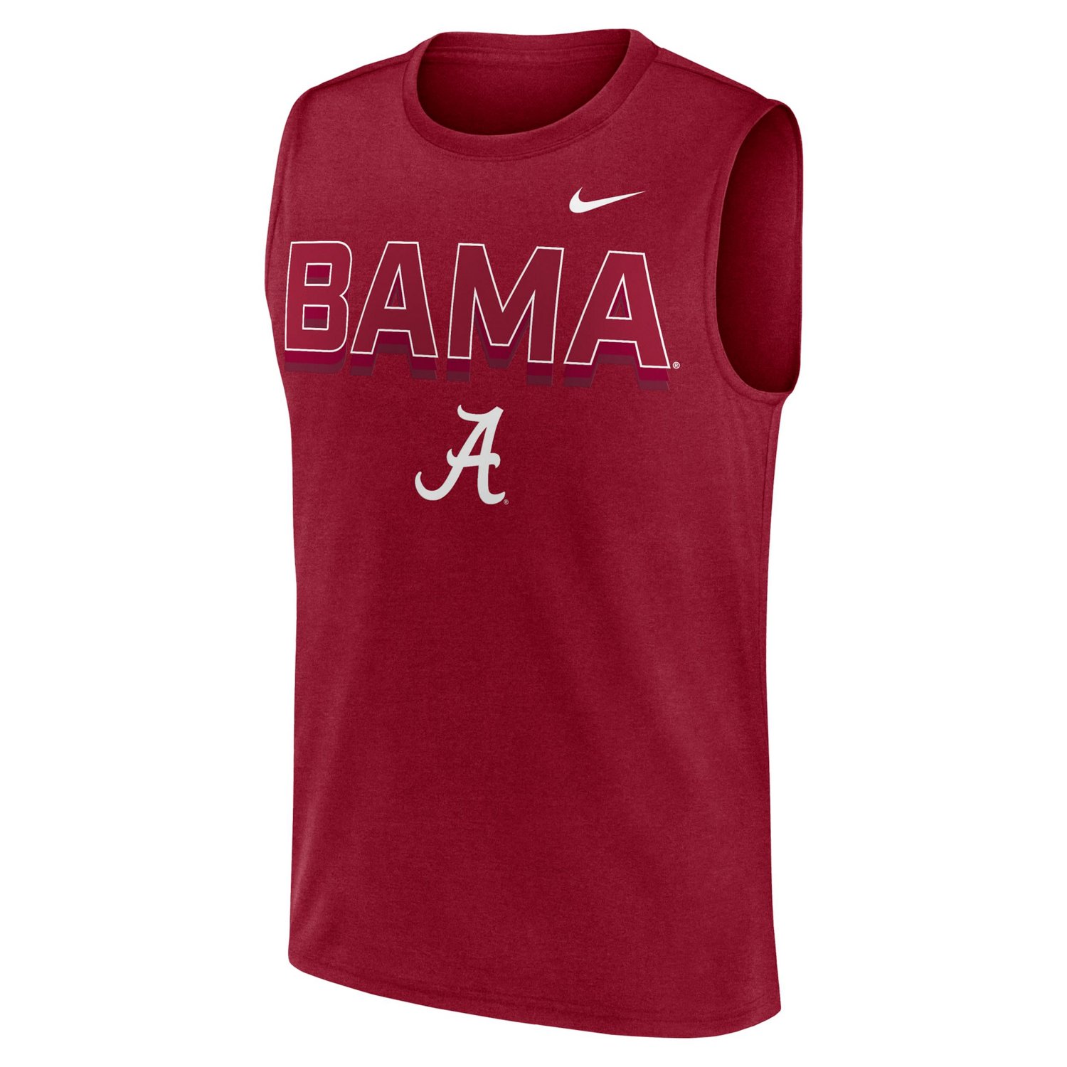 Nike Alabama Crimson Tide Primetime Tricode Legend Performance Tank Top - view number 2