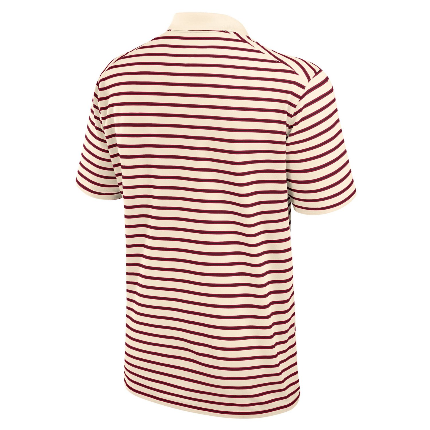 Nike Alabama Crimson Tide Solid Foundation Striped Performance Polo - view number 3