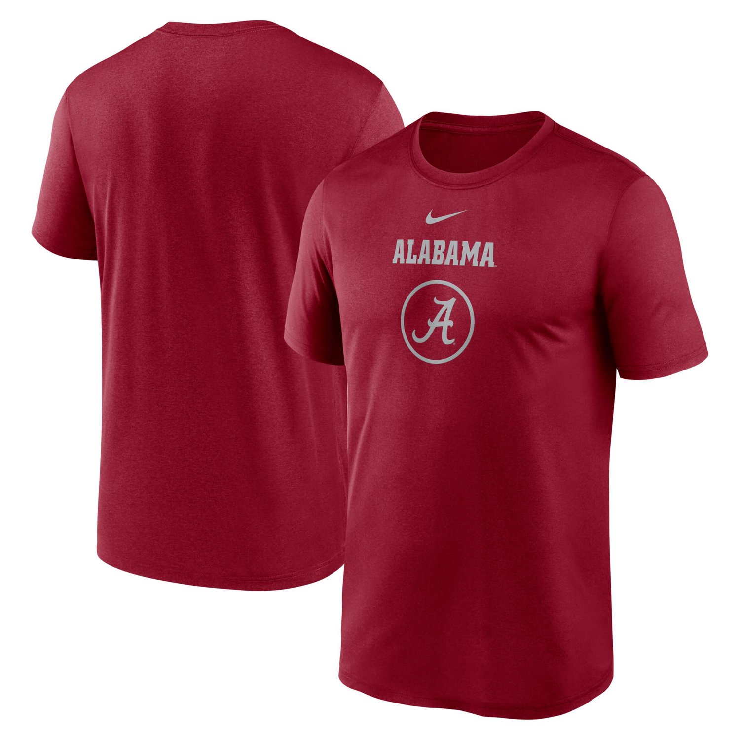 Nike Alabama Tide On-Court Basketball Legend Practice Performance T-Shirt                                                        - view number 1