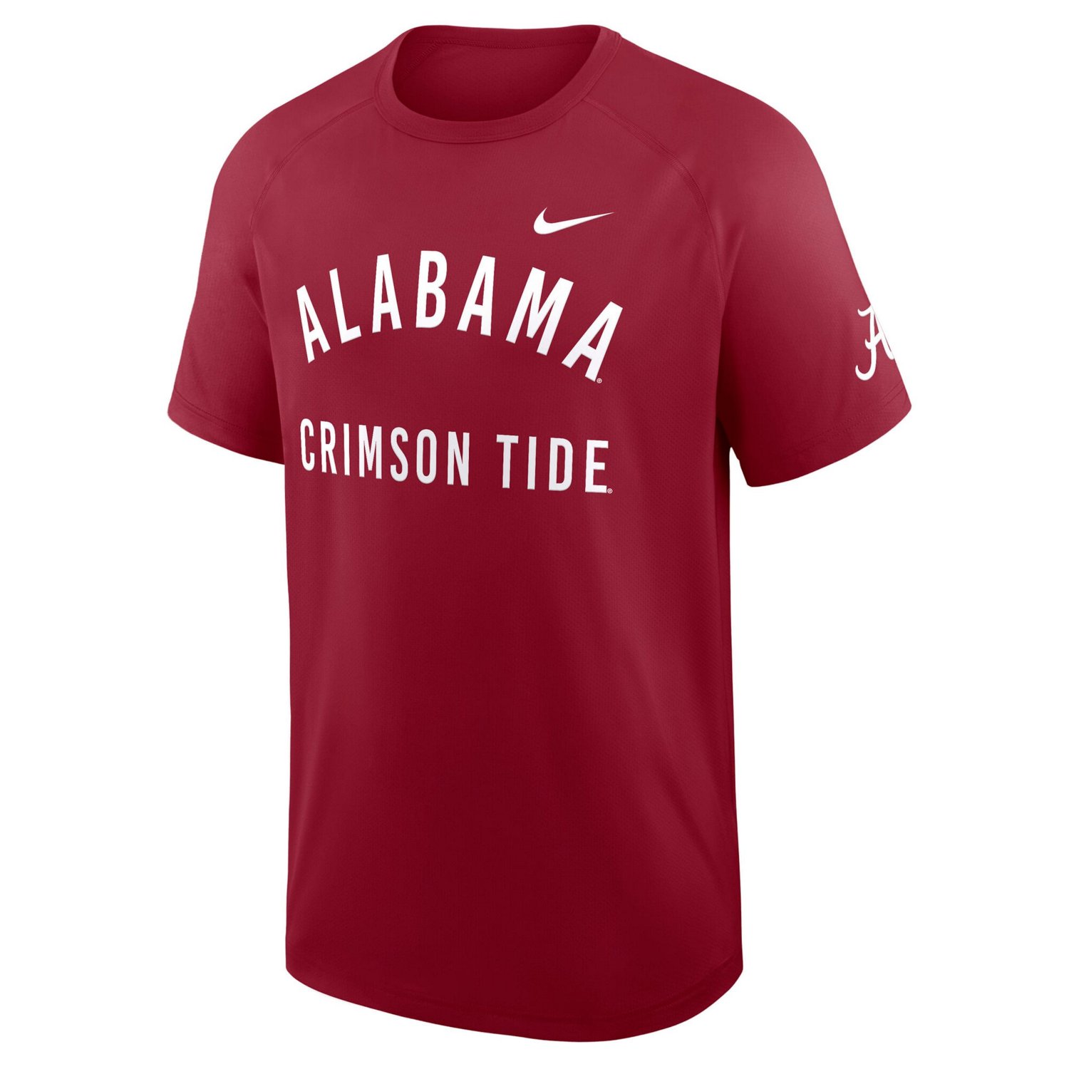 Nike Alabama Tide Ready Raglan Premium Performance T-Shirt - view number 2