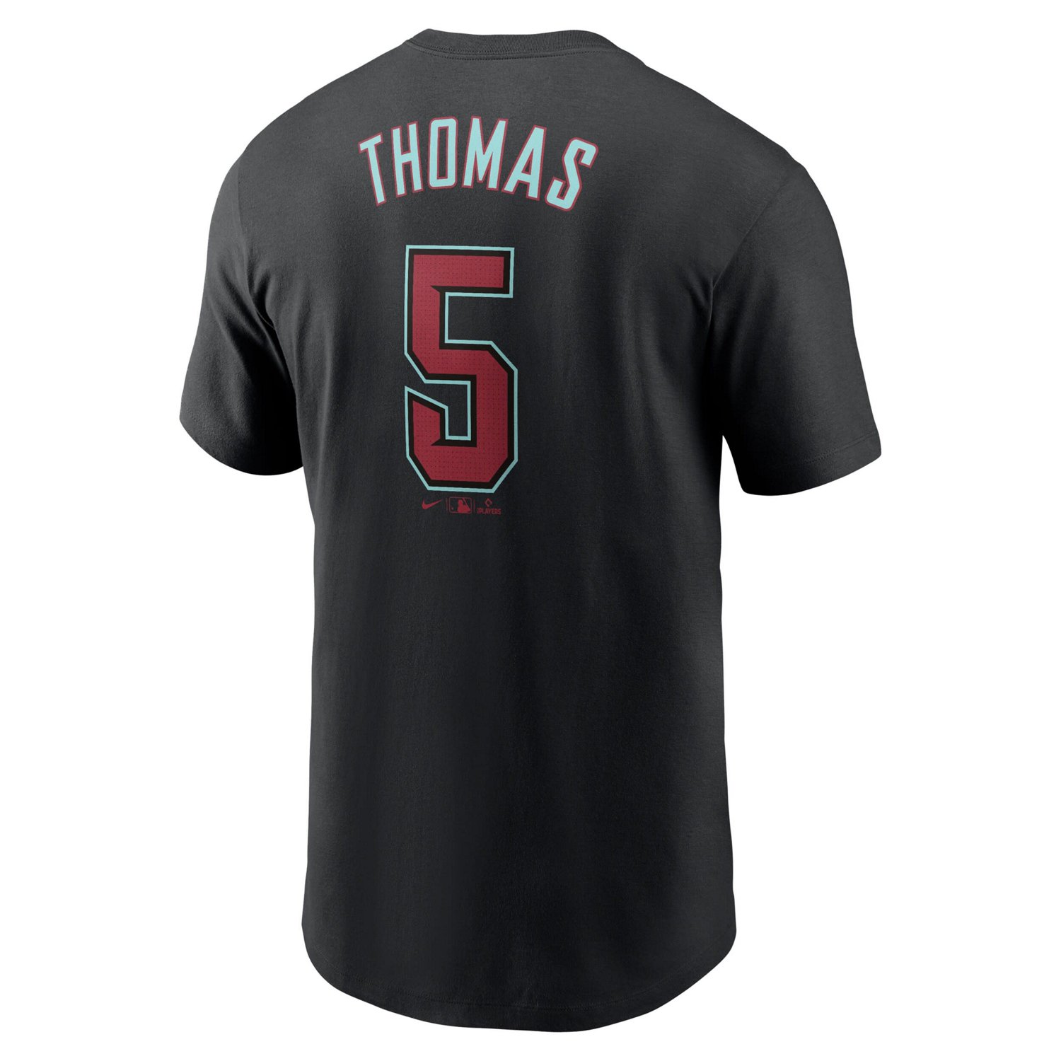 Nike Alek Thomas Arizona Diamondbacks 2024 Fuse Name  Number T-Shirt                                                             - view number 3