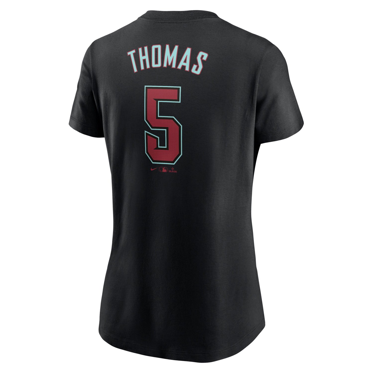 Nike Alek Thomas Arizona Diamondbacks 2024 Fuse Name  Number T-Shirt                                                             - view number 3