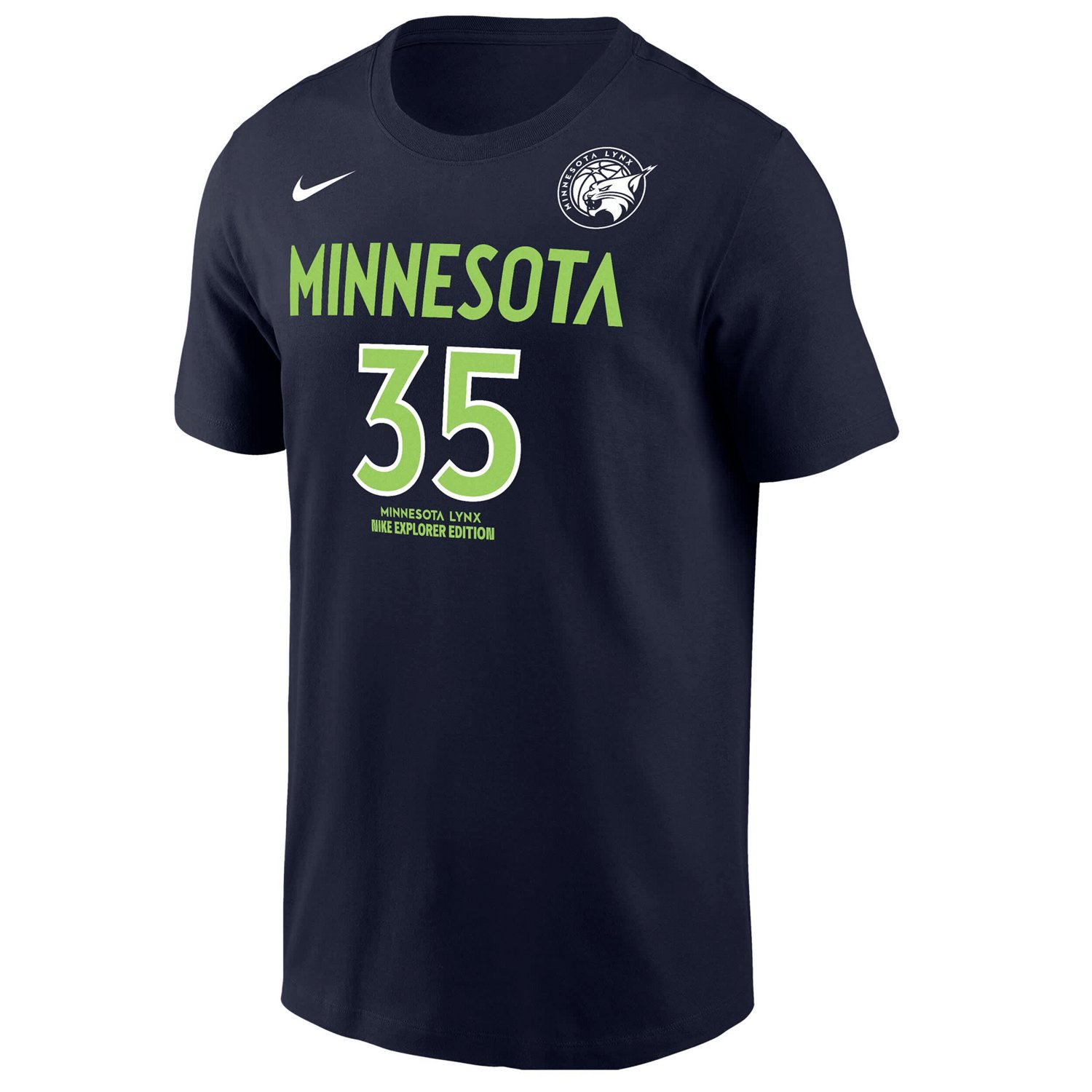 Nike Alissa Pili Minnesota Lynx Explorer Edition Name  Number T-Shirt - view number 2