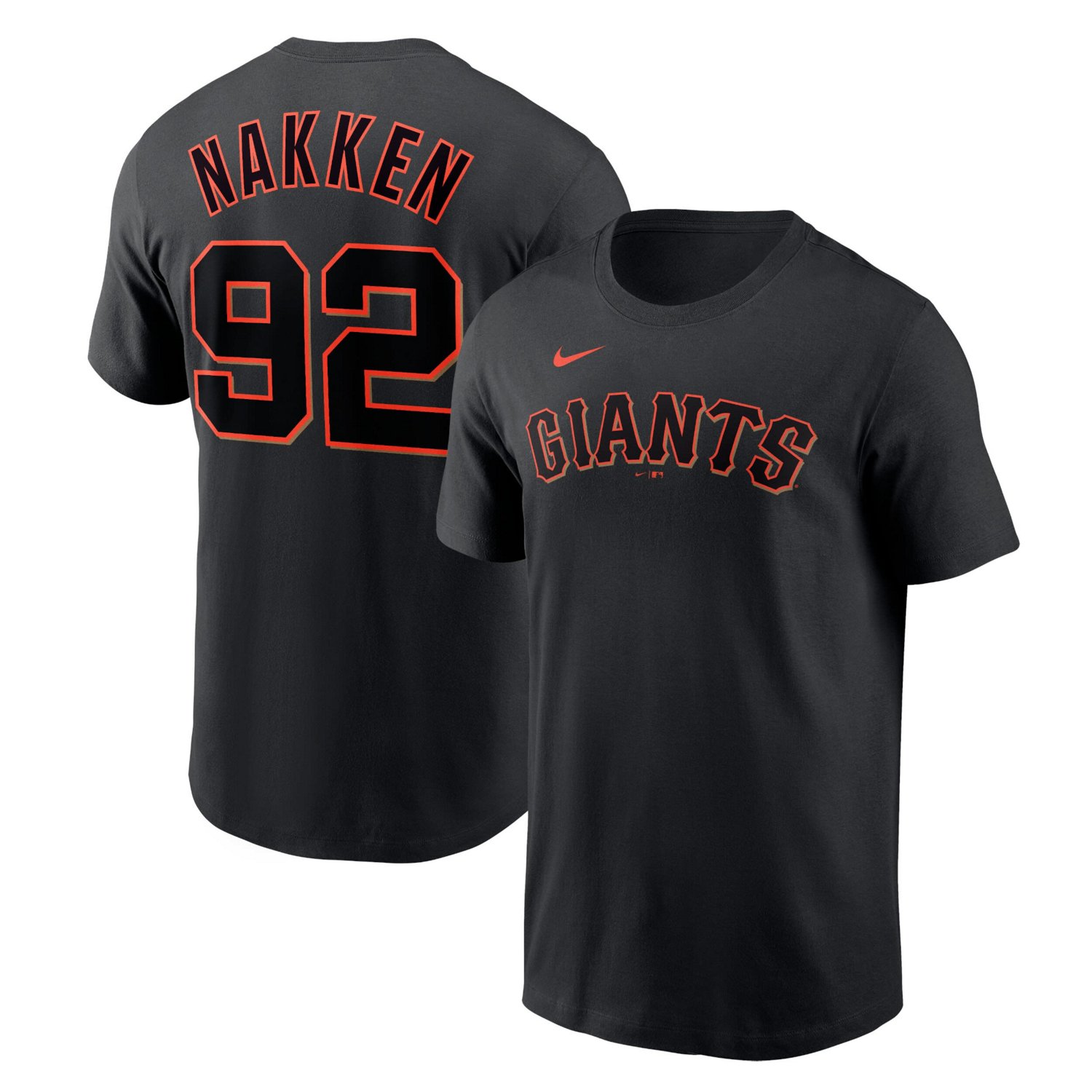 Nike Alyssa Nakken San Francisco Giants Name  Number T-Shirt                                                                     - view number 1