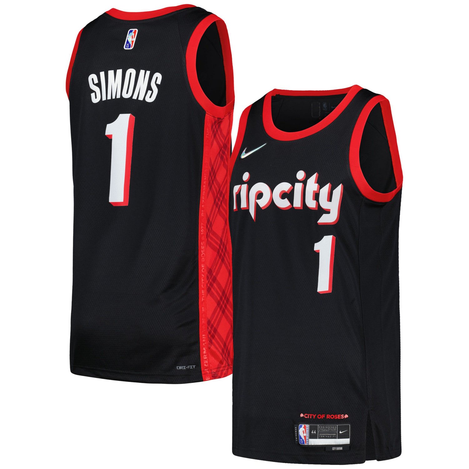 Nike rip city jersey best sale