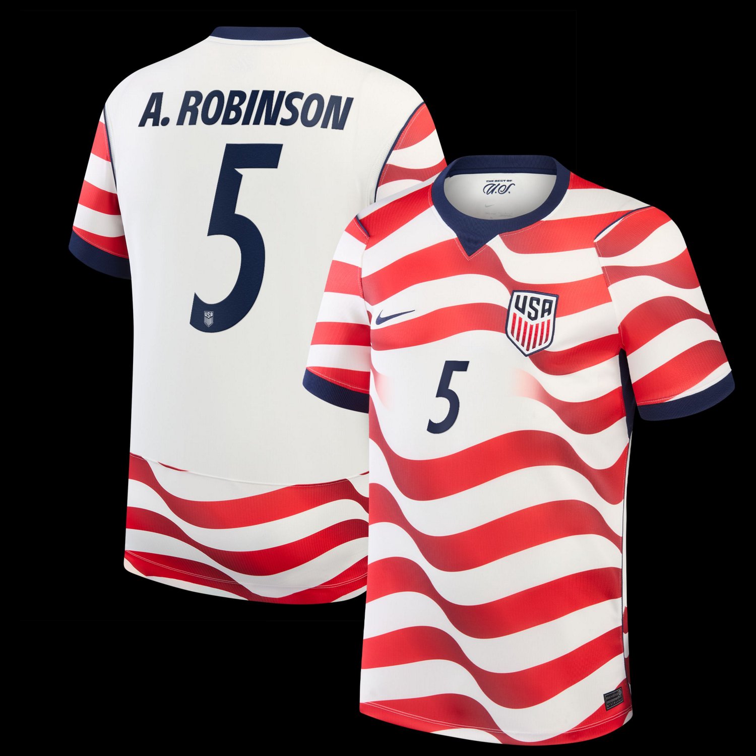 Nike Antonee Robinson USMNT 2026 Home Stadium Replica Jersey