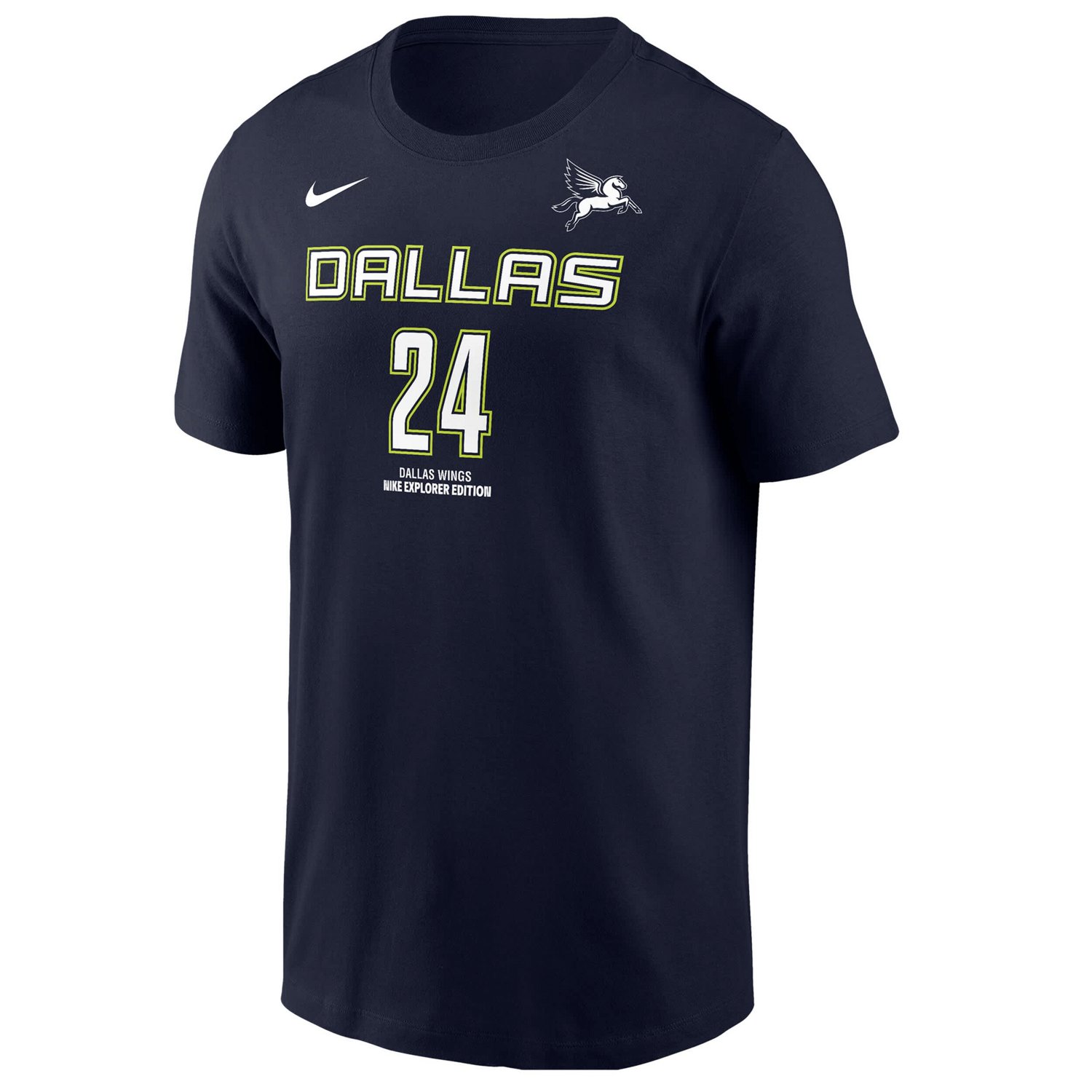 Nike Arike Ogunbowale Dallas Wings Explorer Edition Name  Number T-Shirt - view number 2
