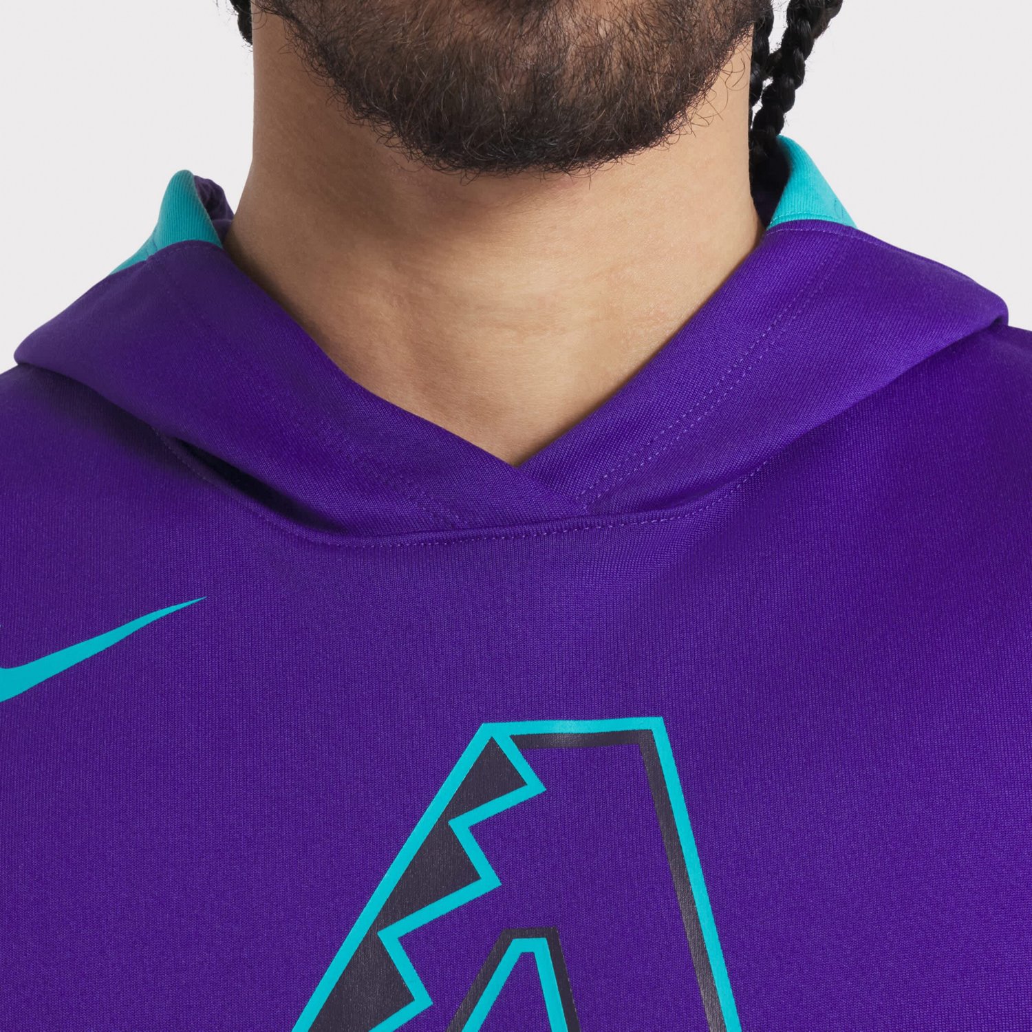 Nike Arizona Diamondbacks 2025 City Connect Authentic Collection Sleeveless Performance Pullover Hoodie - view number 2