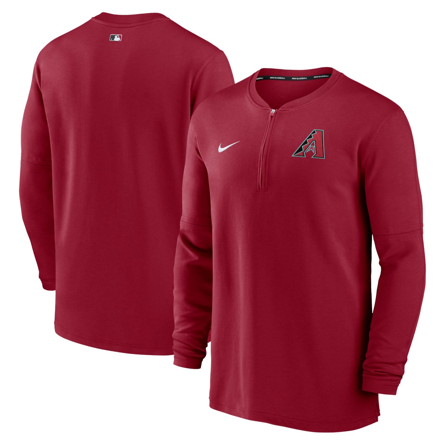 Nike Arizona Diamondbacks Authentic Collection Game Time Performance Quarter-Zip Top