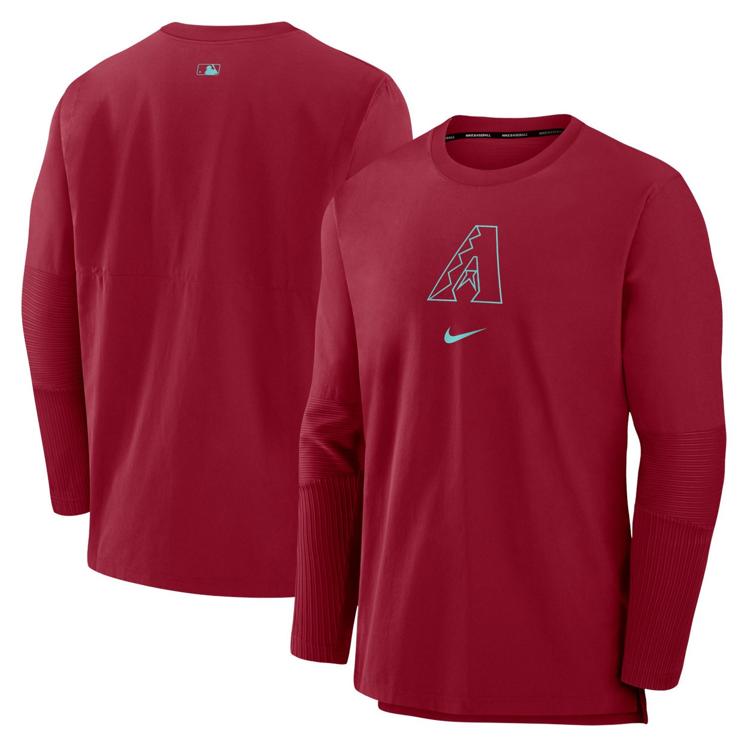 Nike Arizona Diamondbacks Authentic Collection Lightweight Player Performance Long Sleeve Top