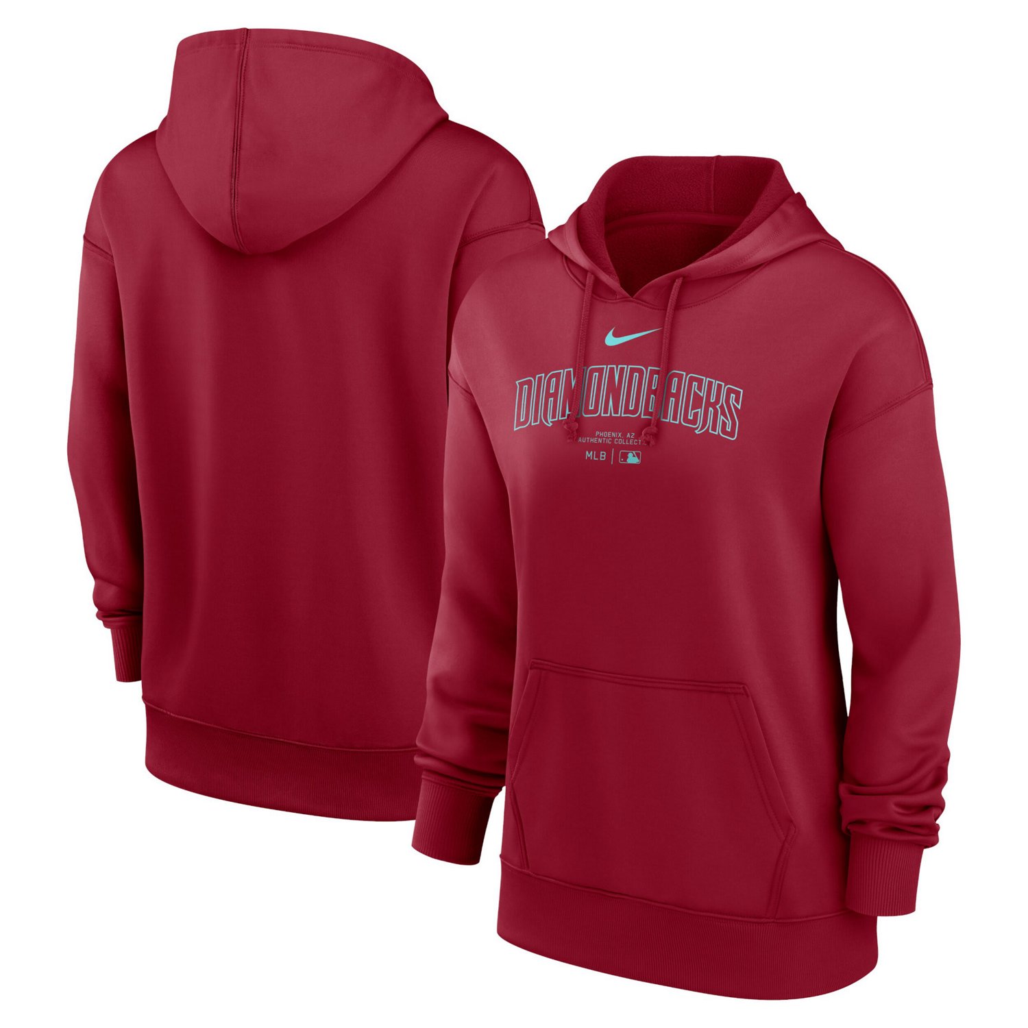 Nike Arizona Diamondbacks Authentic Collection Performance Pullover Hoodie