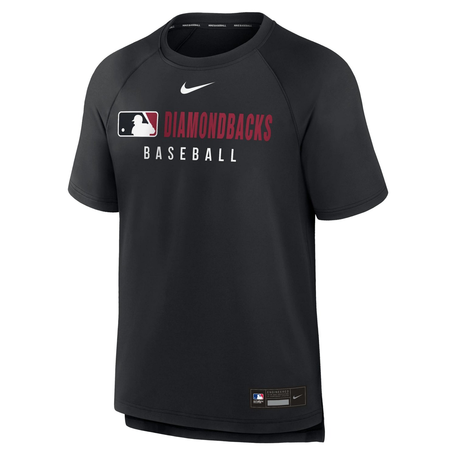 Nike Arizona Diamondbacks Authentic Collection Pregame Raglan Performance T-Shirt