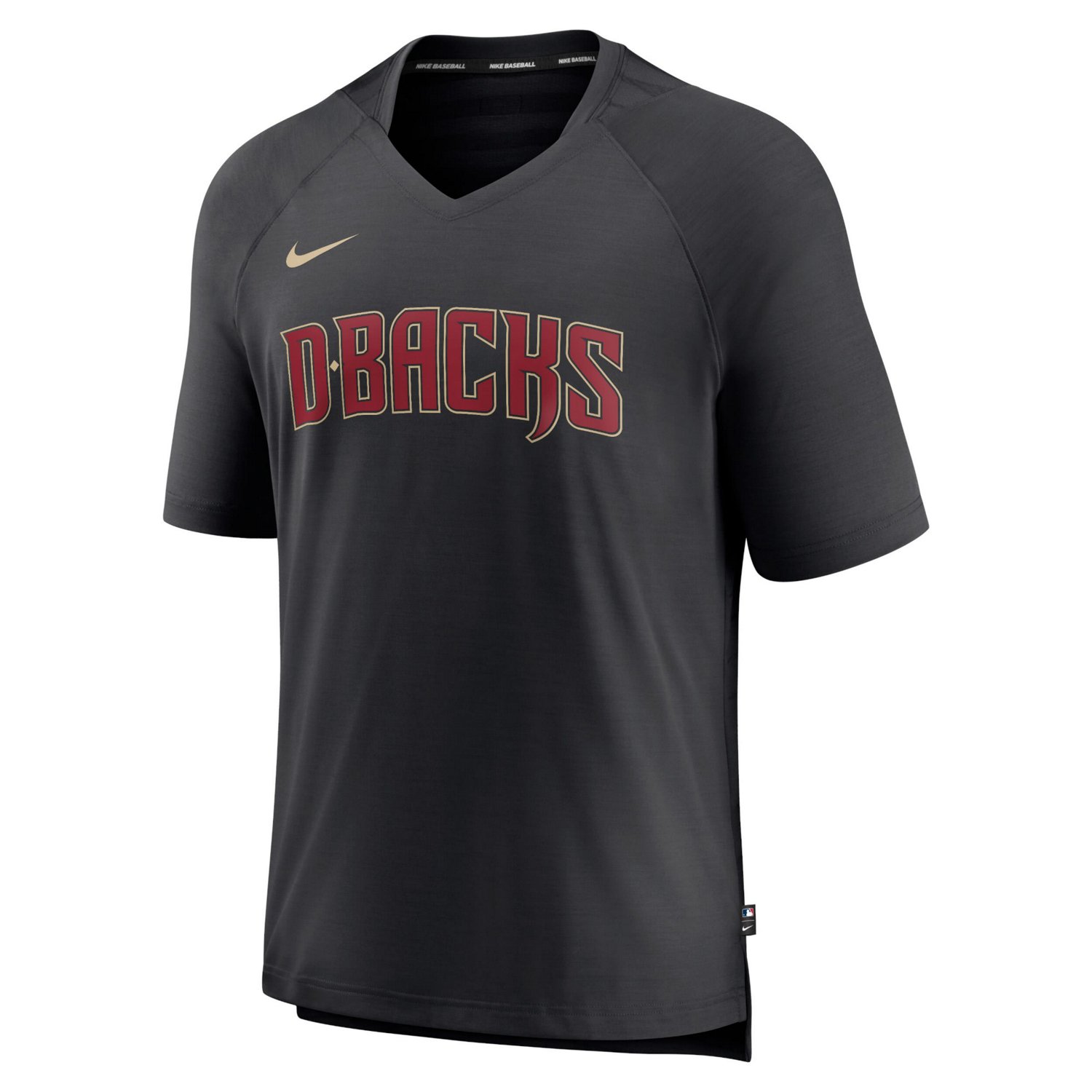 Nike Arizona Diamondbacks Authentic Collection Pregame Raglan Performance V-Neck T-Shirt - view number 2