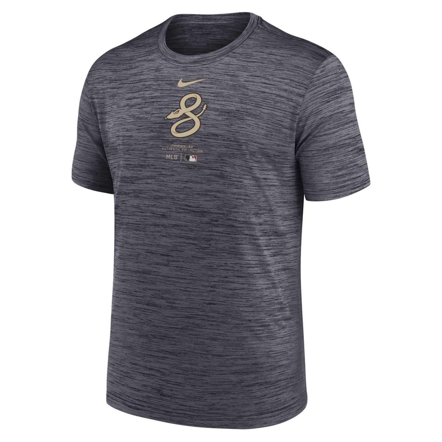 Nike Arizona Diamondbacks City Connect Authentic Collection Practice Velocity Performance T-Shirt - view number 2