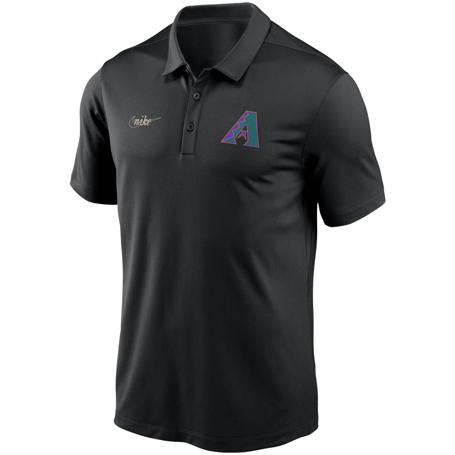 Nike Arizona Diamondbacks Cooperstown Collection Logo Franchise Performance Polo - view number 2