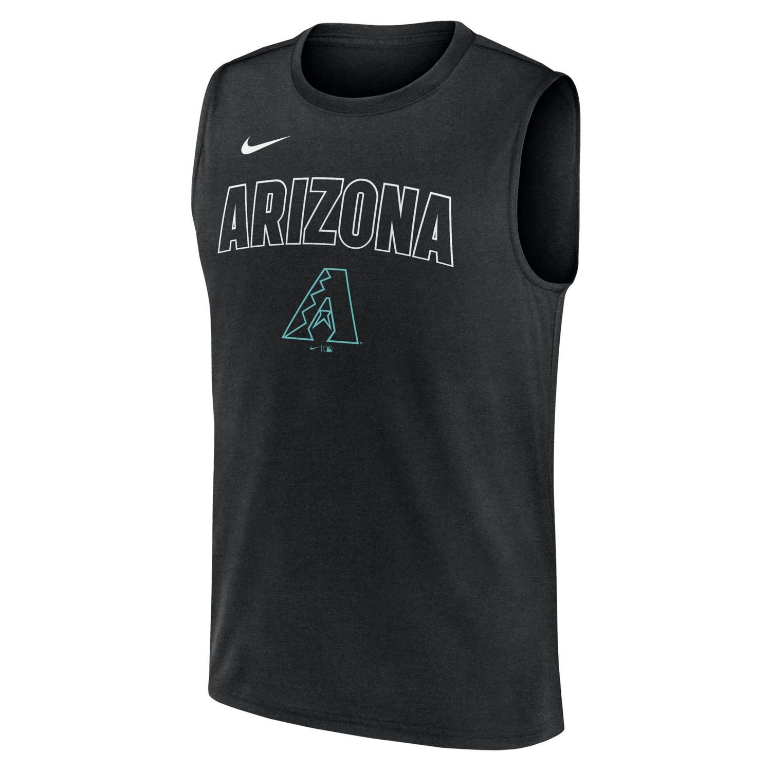 Nike Arizona Diamondbacks Knockout Performance Muscle Tank Top - view number 2