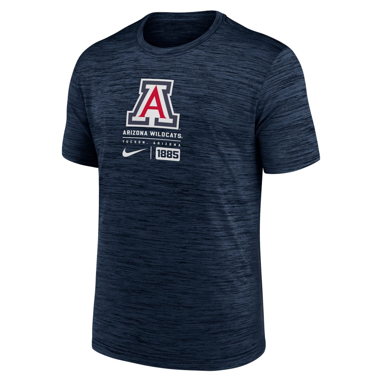 Nike Arizona Wildcats Campus Center Block Velocity Performance T-Shirt - view number 2
