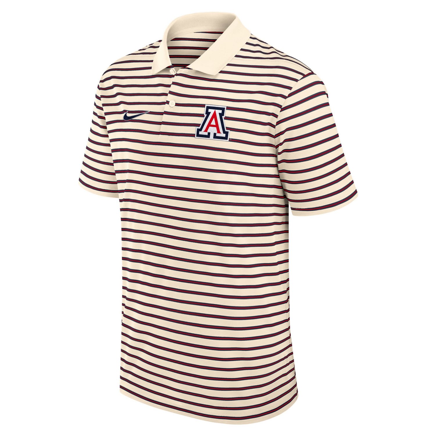 Nike Arizona Wildcats Primary Logo Striped Dri-FIT Polo - view number 2