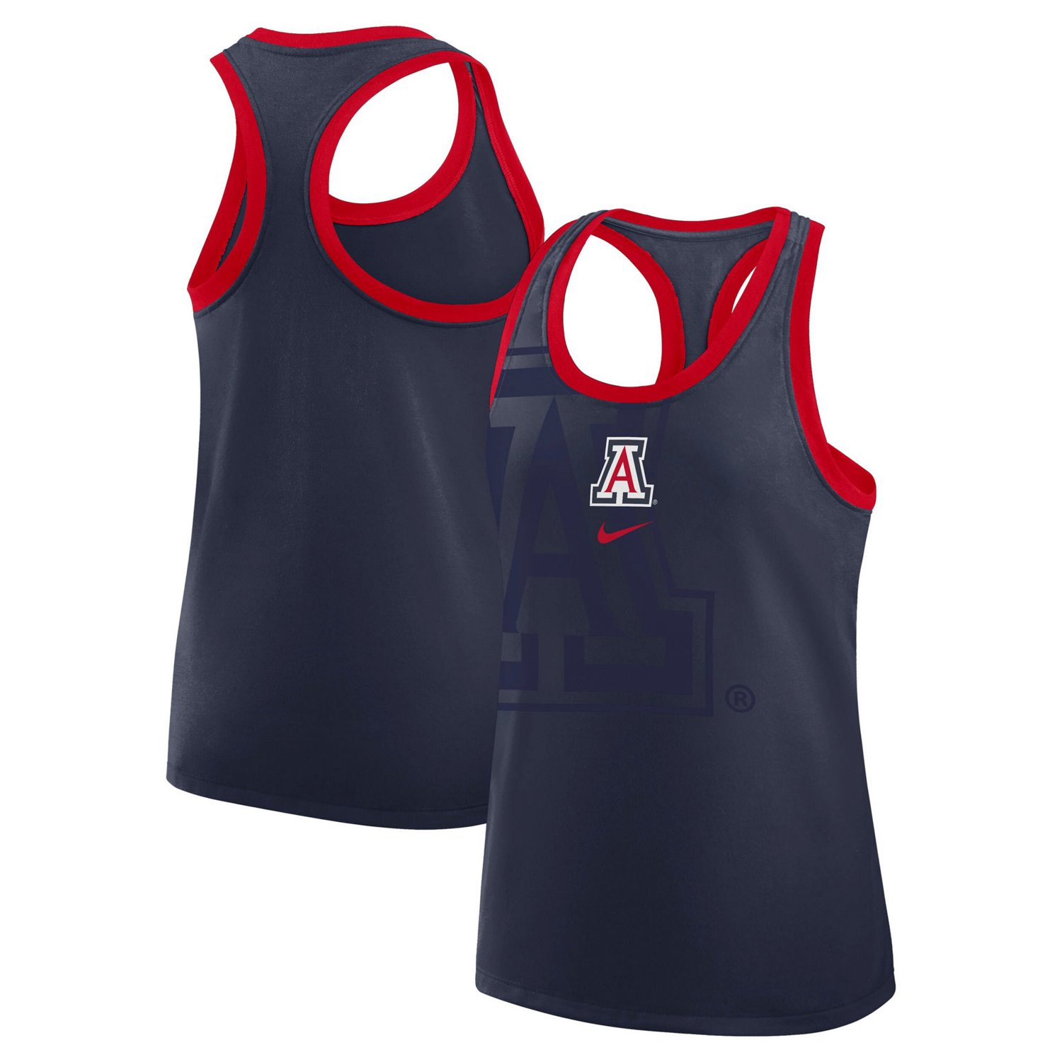 Nike Arizona Wildcats Primetime Racerback Tri-Blend Tank Top - view number 1