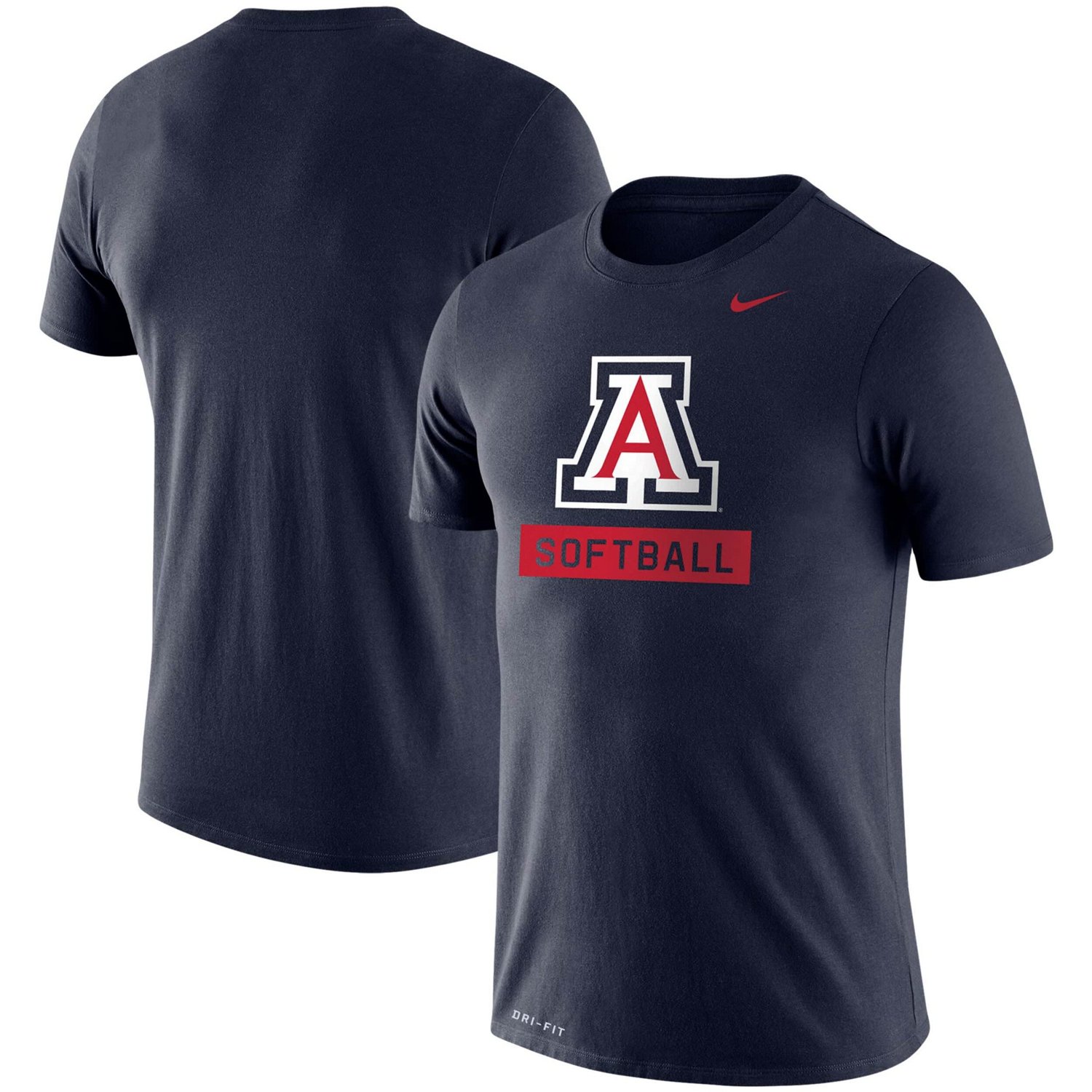 Nike Arizona Wildcats Softball Drop Legend Slim Fit Performance T-Shirt - view number 1