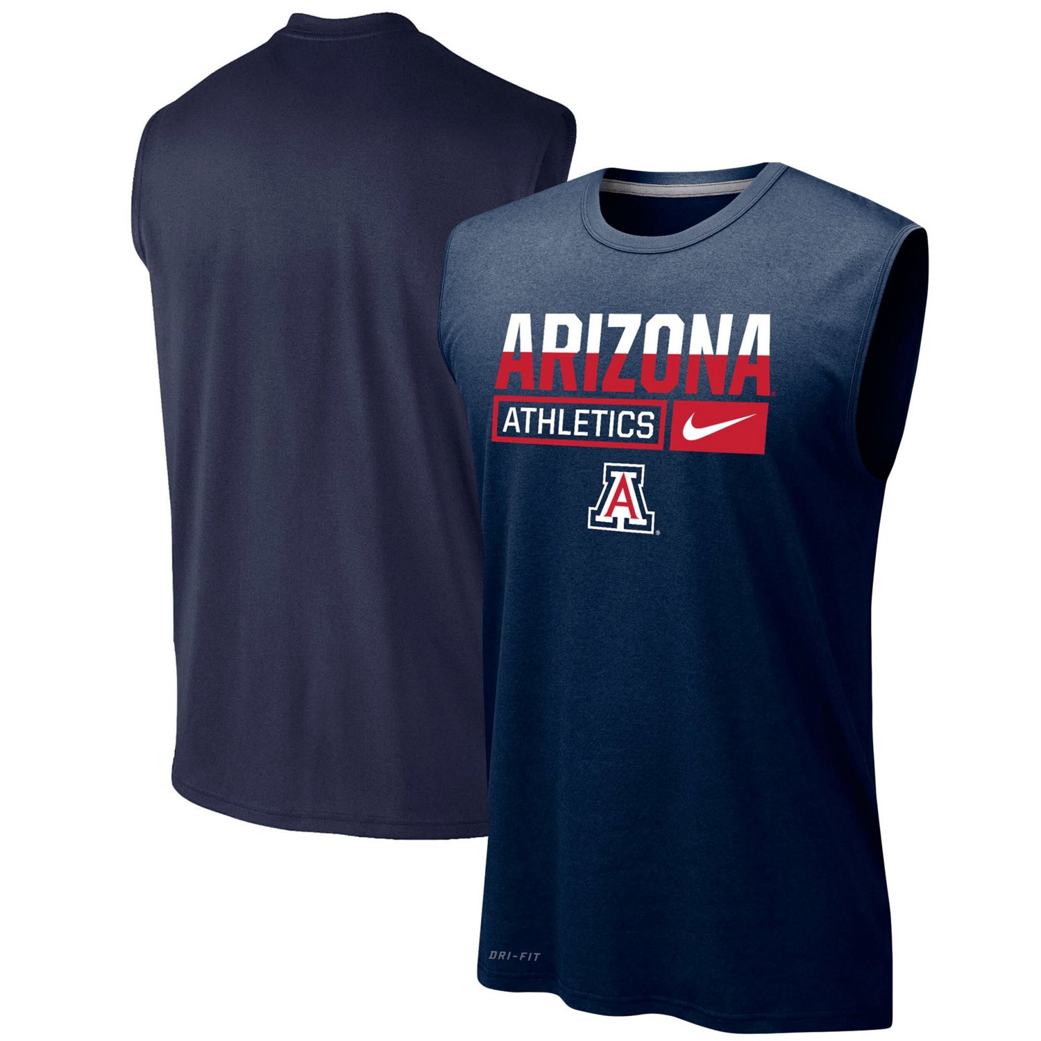 Nike Arizona Wildcats Wordmark Drop Legend Performance Tank Top
