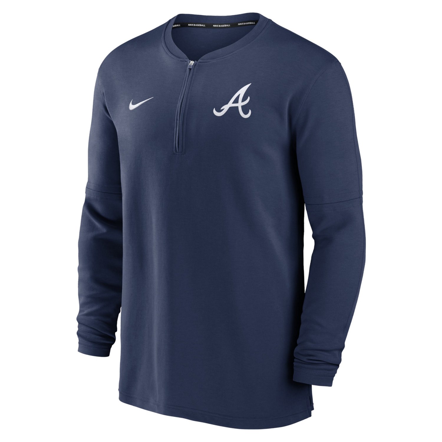 Nike Atlanta Braves Authentic Collection Game Time Performance Quarter-Zip Top