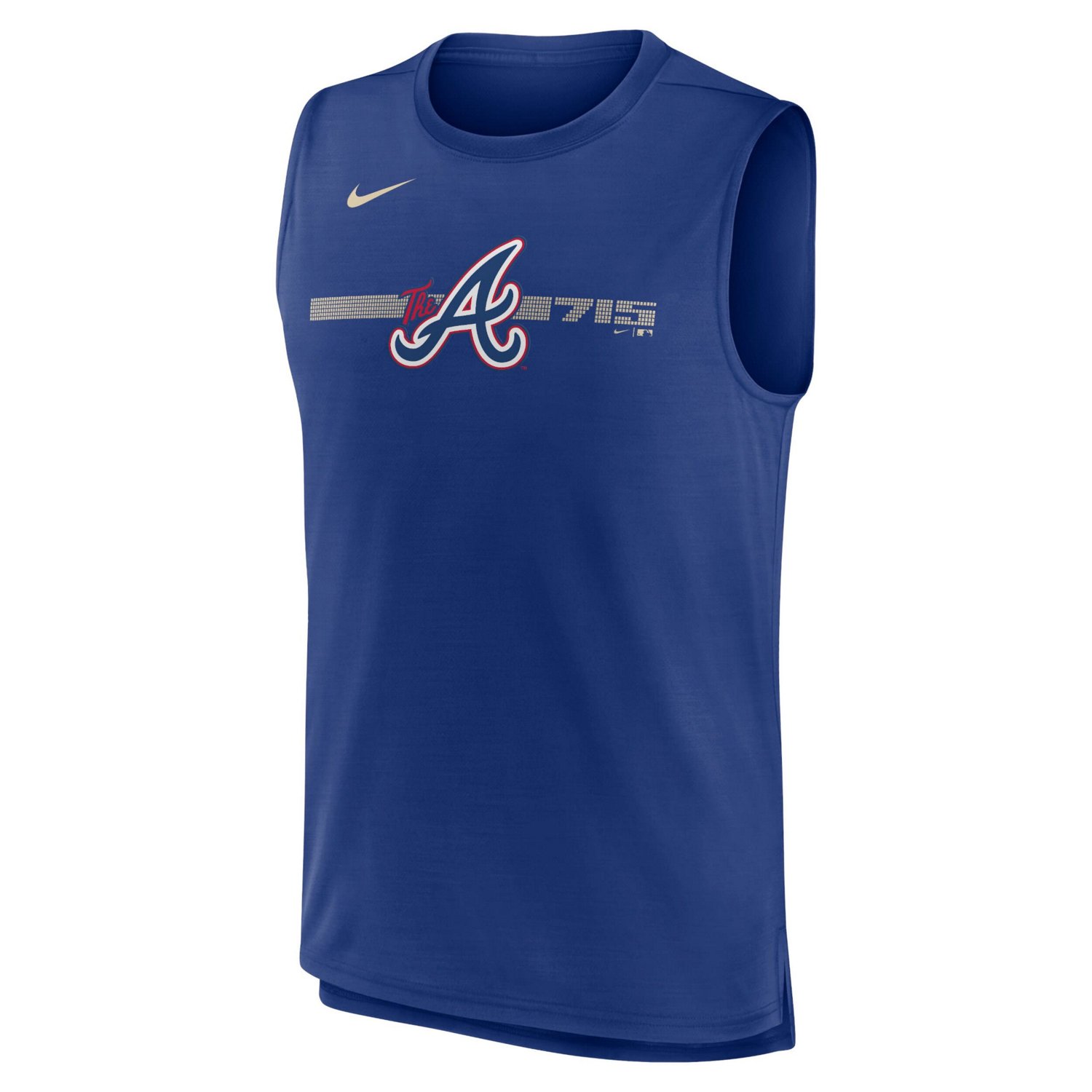 Nike Atlanta Braves City Connect Muscle Tank Top                                                                                 - view number 2