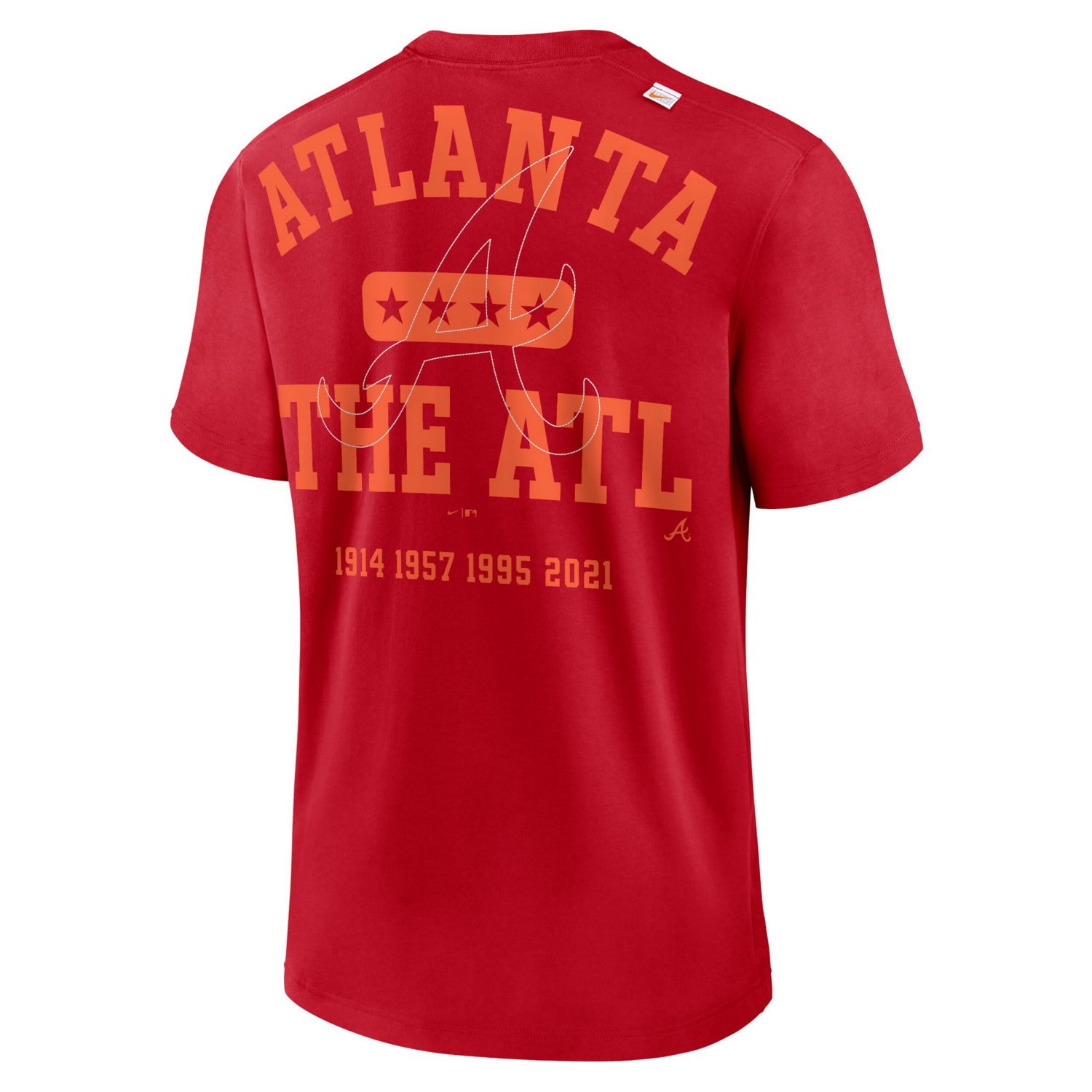 Nike Atlanta Braves Statement Game Over T-Shirt - view number 3
