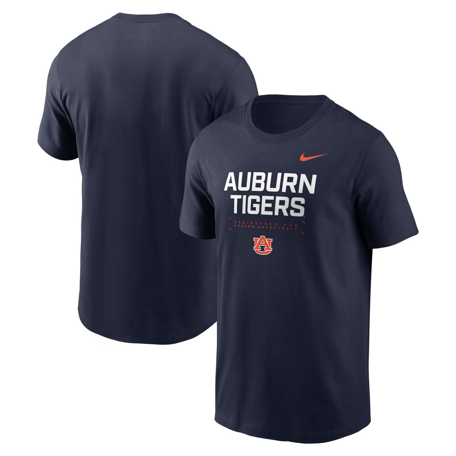Nike Auburn Tigers 2025 Courtside Basketball Performance T-Shirt