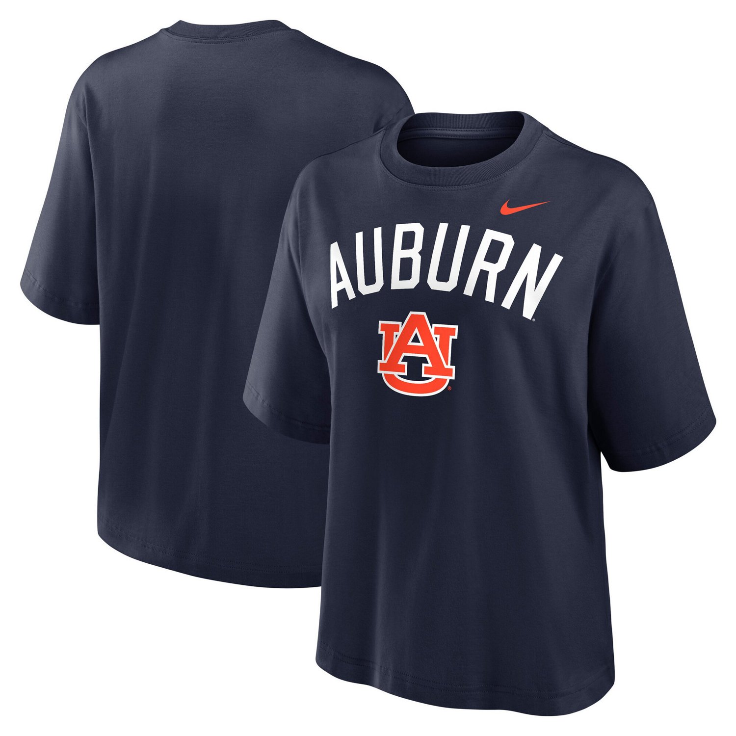 Nike Auburn Tigers Arch Logo Boxy T-Shirt
