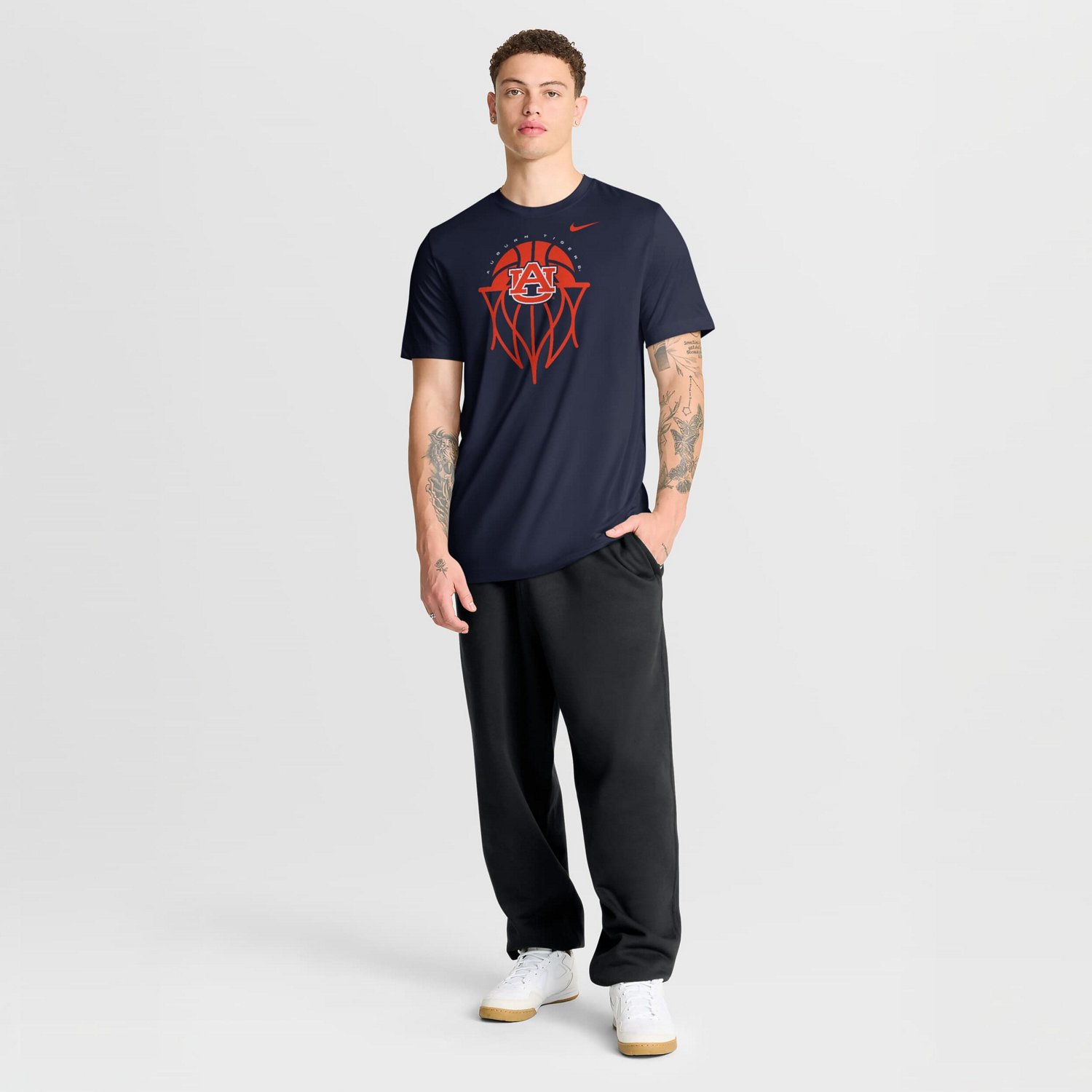 Nike Auburn Tigers Basketball Icon Legend Dri-FIT T-Shirt - view number 3
