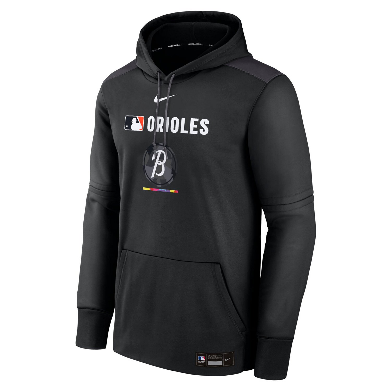 Nike Baltimore Orioles Authentic Collection City Connect Therma Pullover Hoodie                                                  - view number 2