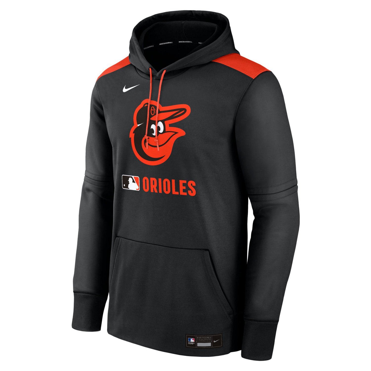 Nike Baltimore Orioles Authentic Collection Performance Pullover Hoodie - view number 2