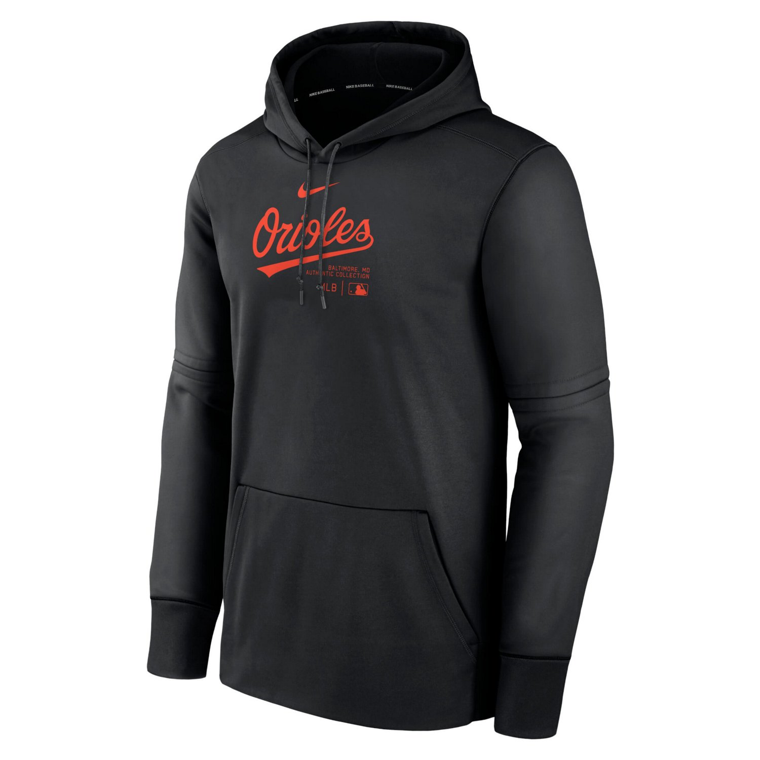 Nike Baltimore Orioles Authentic Collection Practice Performance Pullover Hoodie - view number 2
