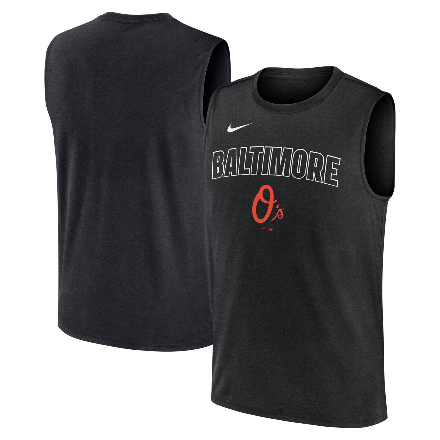 Nike Baltimore Orioles Knockout Performance Muscle Tank Top