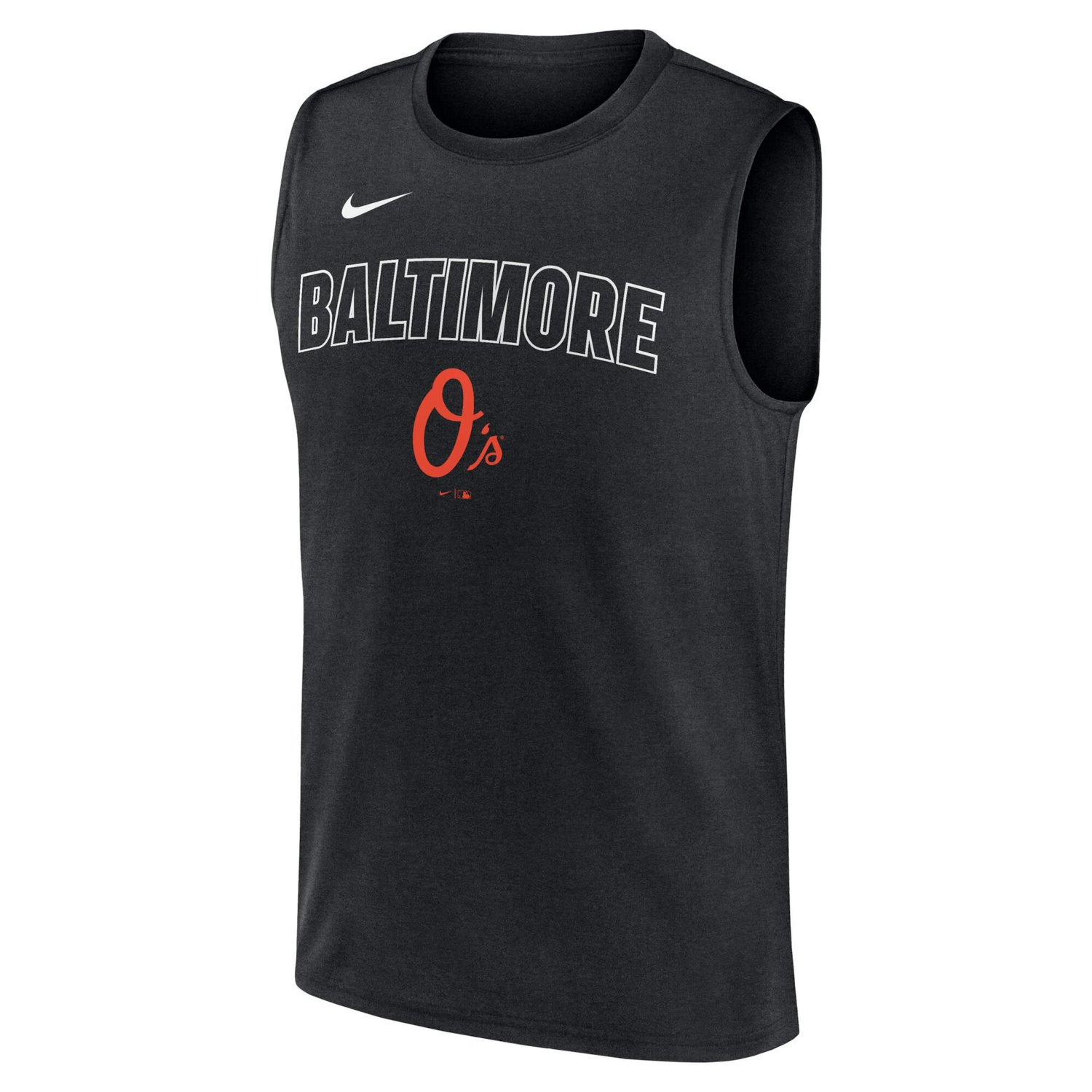 Nike Baltimore Orioles Knockout Performance Muscle Tank Top - view number 2